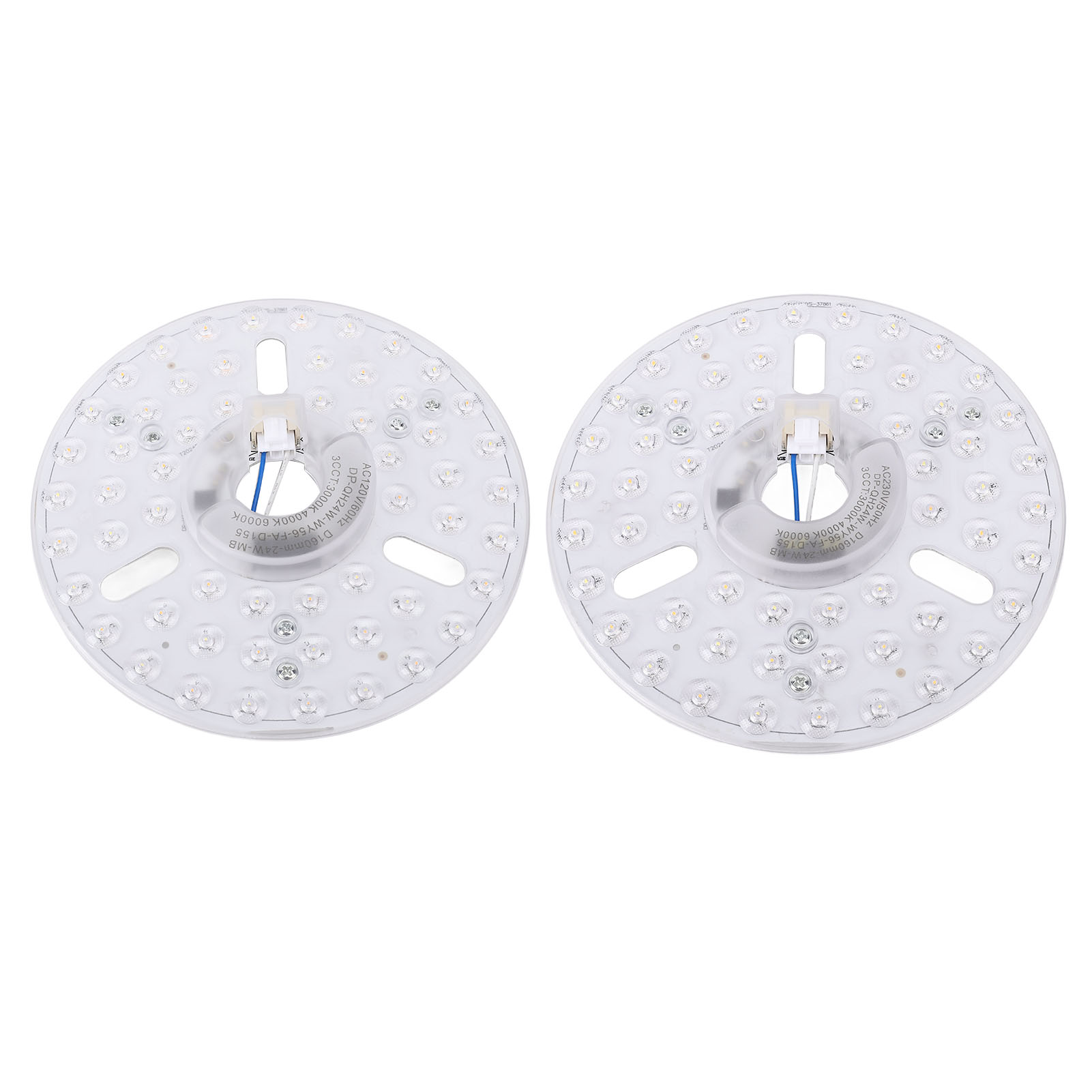 A 6.3in LED Ceiling Fan Light Kit Magnetic 24W Dimmable 3CCT 3000K 4000K 6000K - Picture 30 of 30