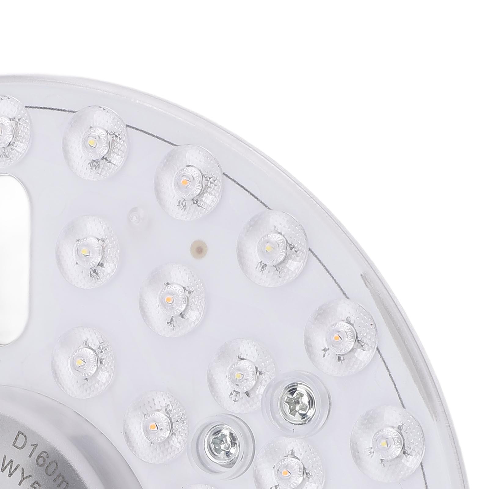 A 6.3in LED Ceiling Fan Light Kit Magnetic 24W Dimmable 3CCT 3000K 4000K 6000K - Picture 25 of 30