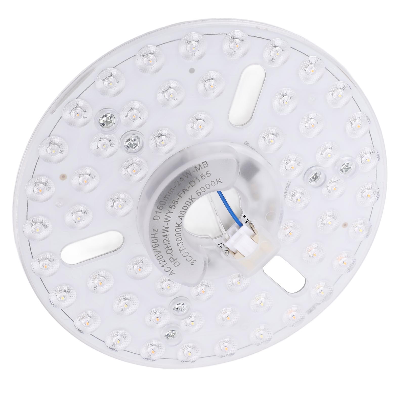 6.3in LED Ceiling Fan Light Kit Magnetic 24W Dimmable 3CCT 3000K 4000K 6000K US - Picture 28 of 30