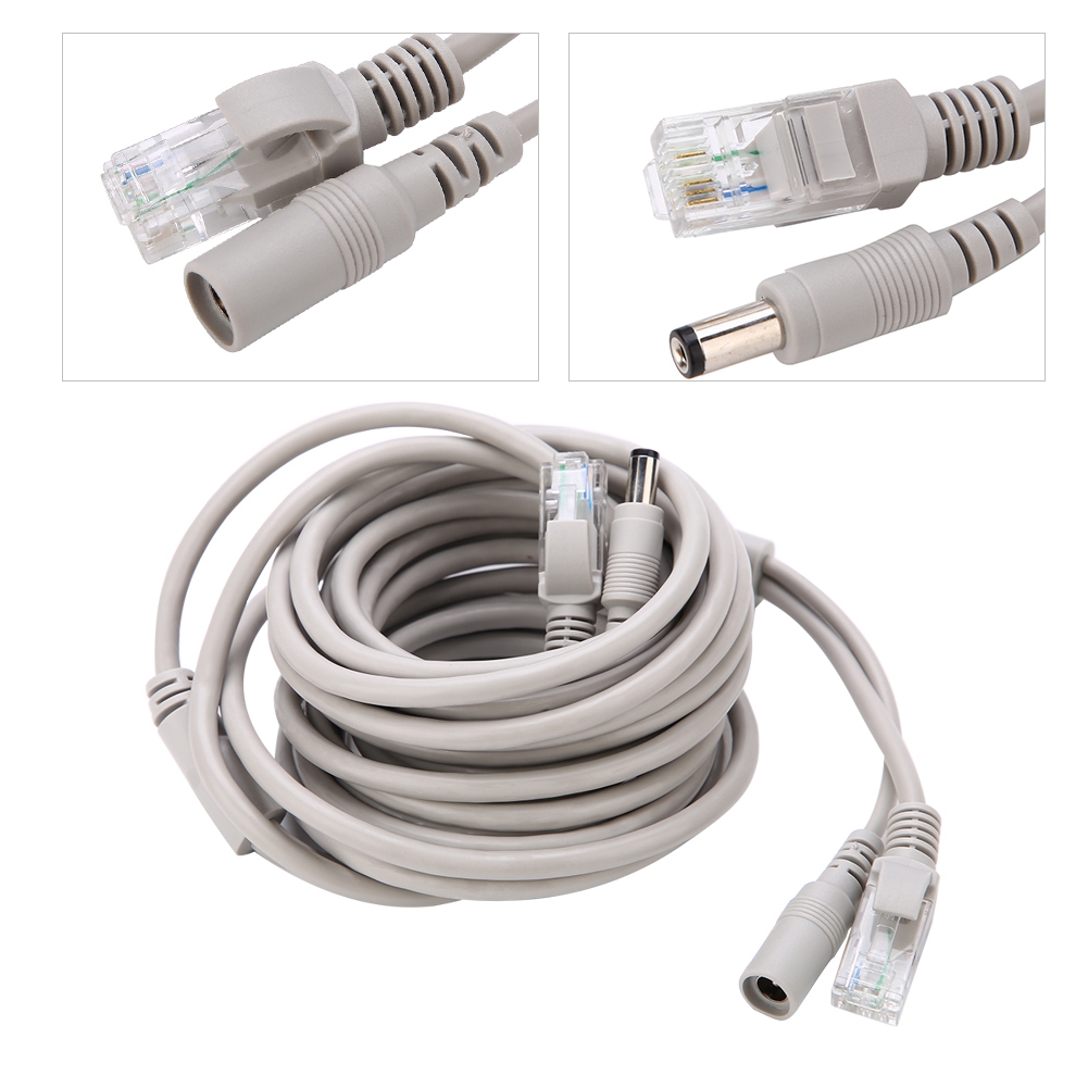 5M/10M/15M/20M RJ45+DC Ethernet CCTV Cable For IP Cameras NVR System 10Mbps1 SAL - Bild 22 von 26