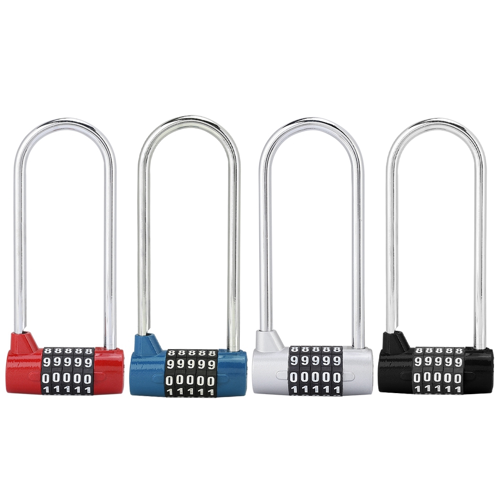 Zinc Alloy U Shape Combination Digit Password Code Lock Extra Long Cabinet Do CB - Bild 13 von 22