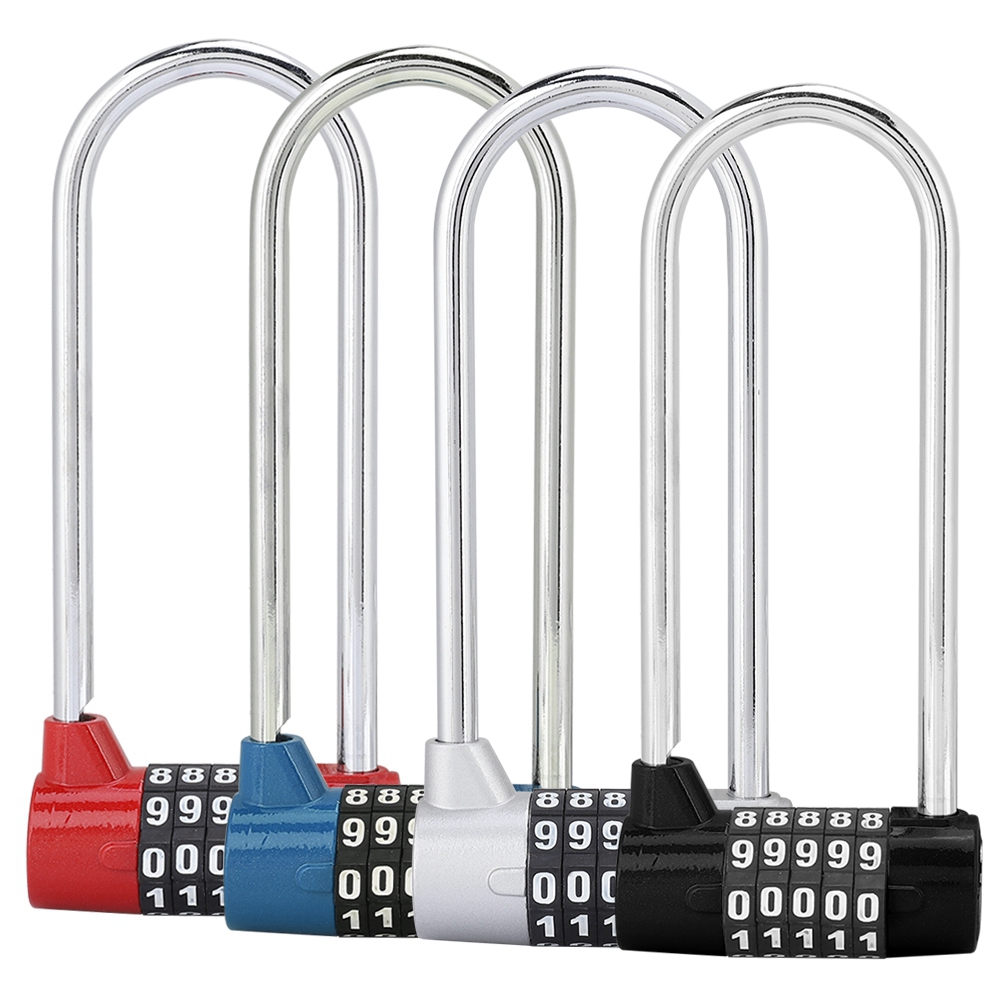Zinc Alloy U Shape Combination Digit Password Code Lock Extra Long Cabinet Do FY - Bild 11 von 22