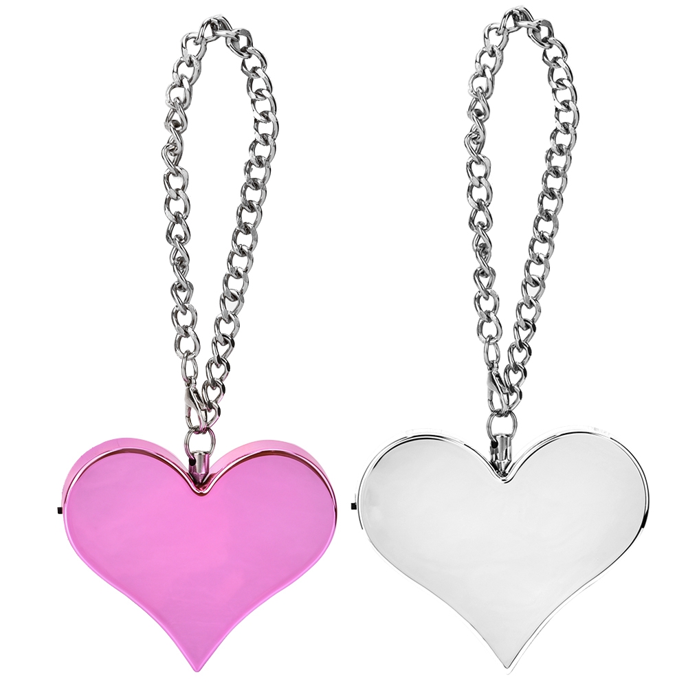 130DB Heart Shape Personal Security Alarm Keychain Emergency Self Defense Si GF0 - Picture 8 of 13