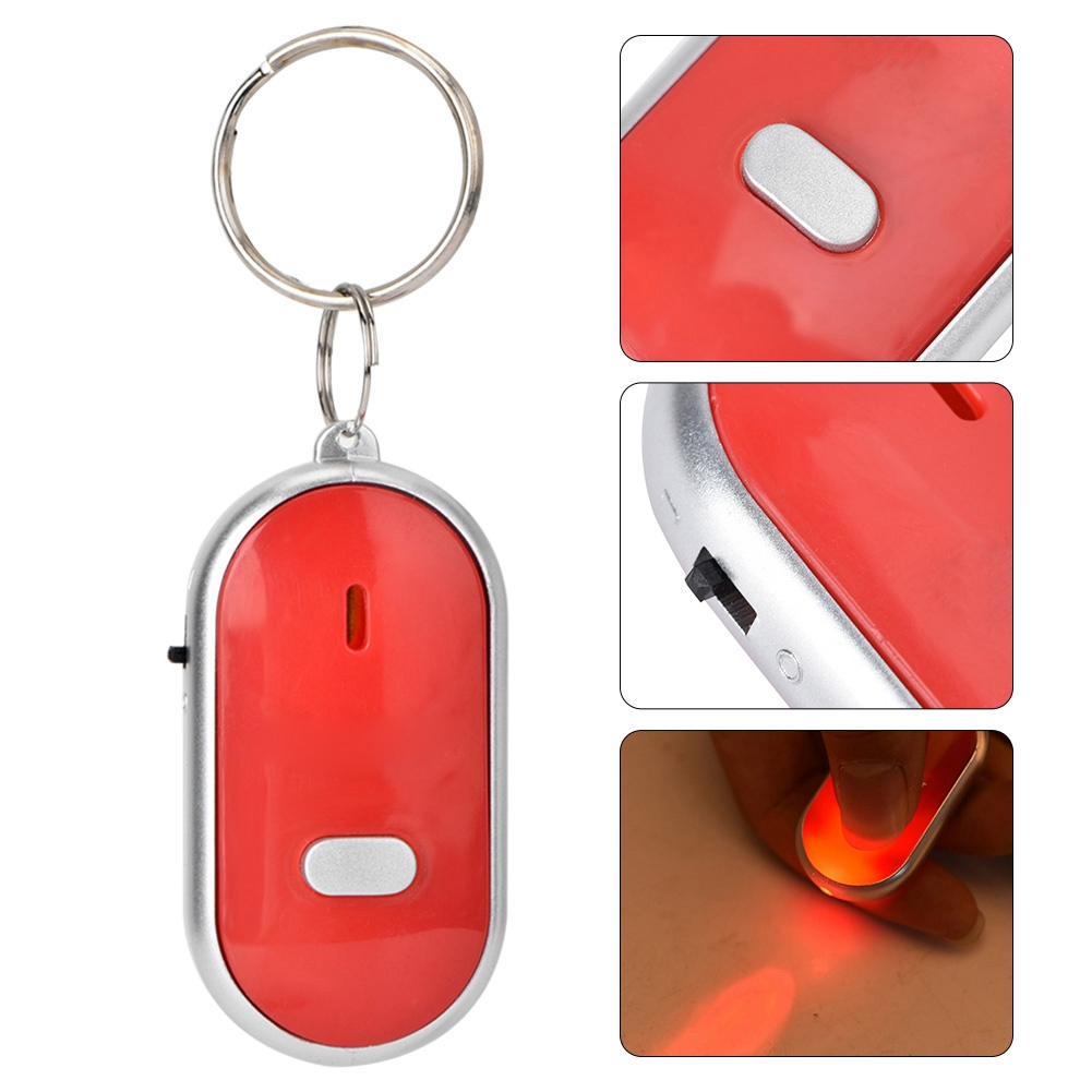Anti Lost Alarm Key Finder Locator Bag Whistle Sound Control With Battery Wh ECM - Picture 12 of 17