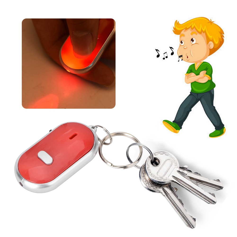 Anti Lost Alarm Key Finder Locator Bag Whistle Sound Control With Battery Wh ECM - Picture 17 of 17