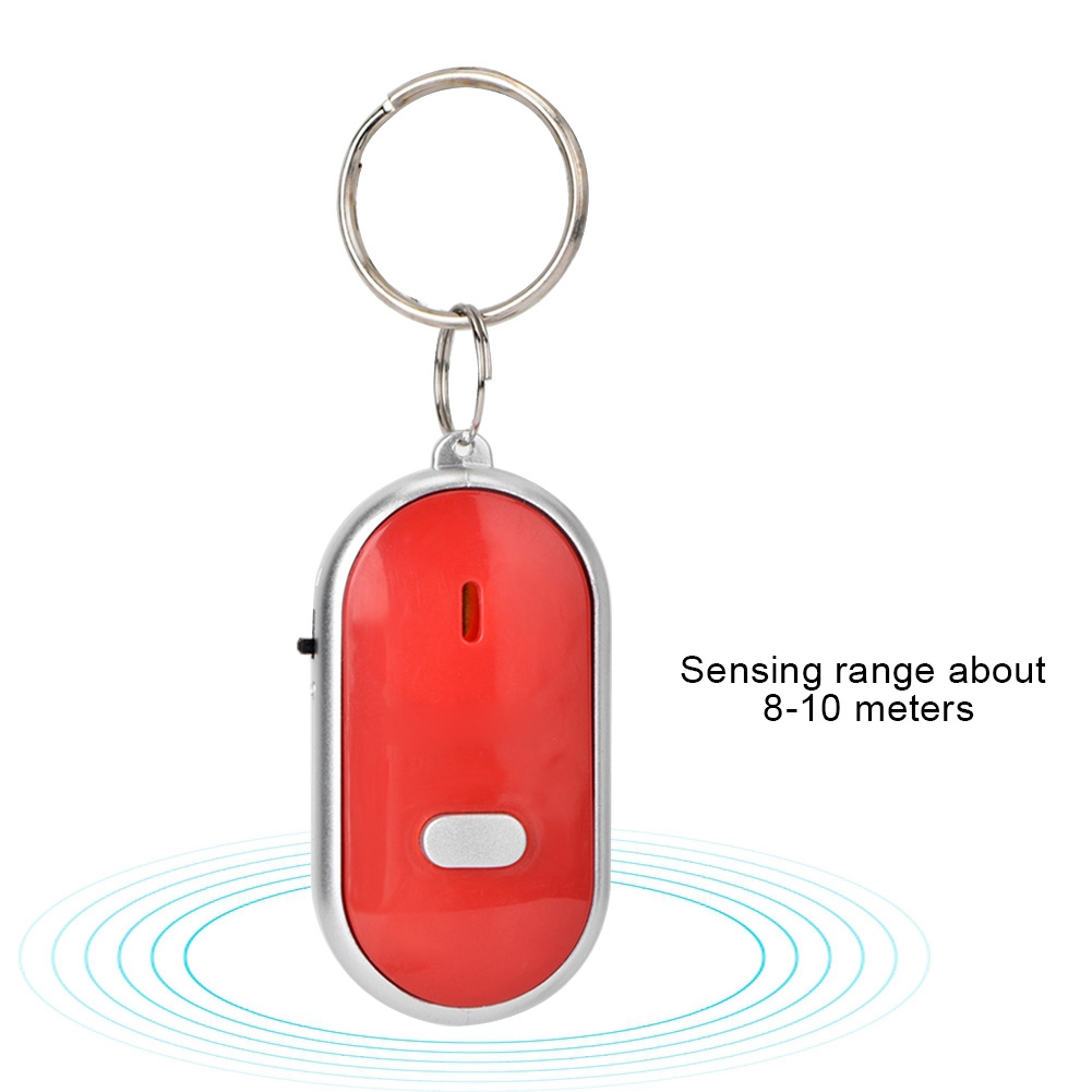 Anti Lost Alarm Key Finder Locator Bag Whistle Sound Control With Battery Wh ECM - Picture 14 of 17