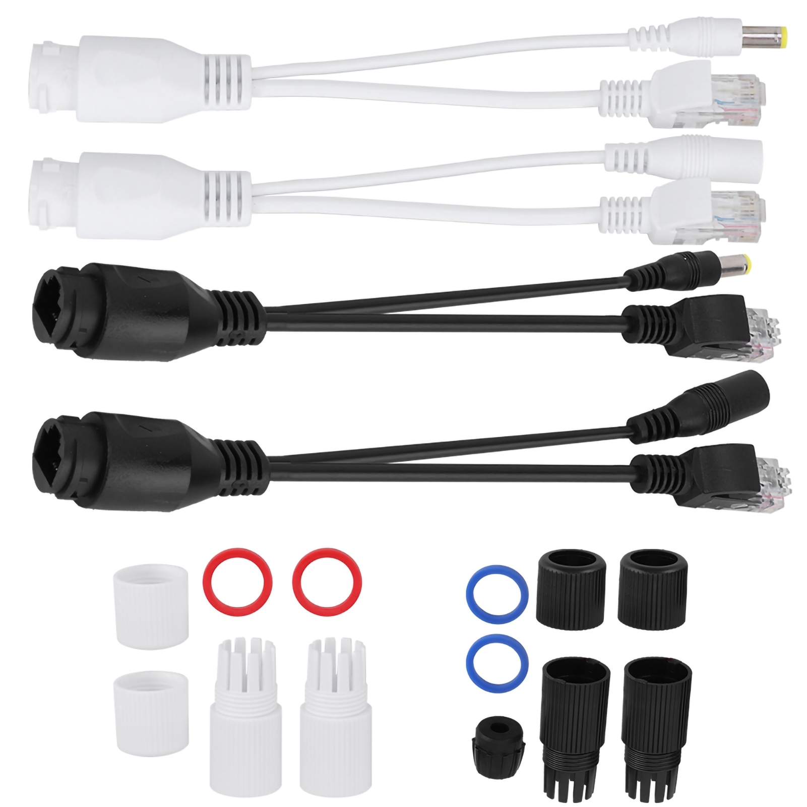 Adattatore POE passivo alimentazione su Ethernet 12V cavo splitter iniettore Waterpro SPM - Foto 13 di 16