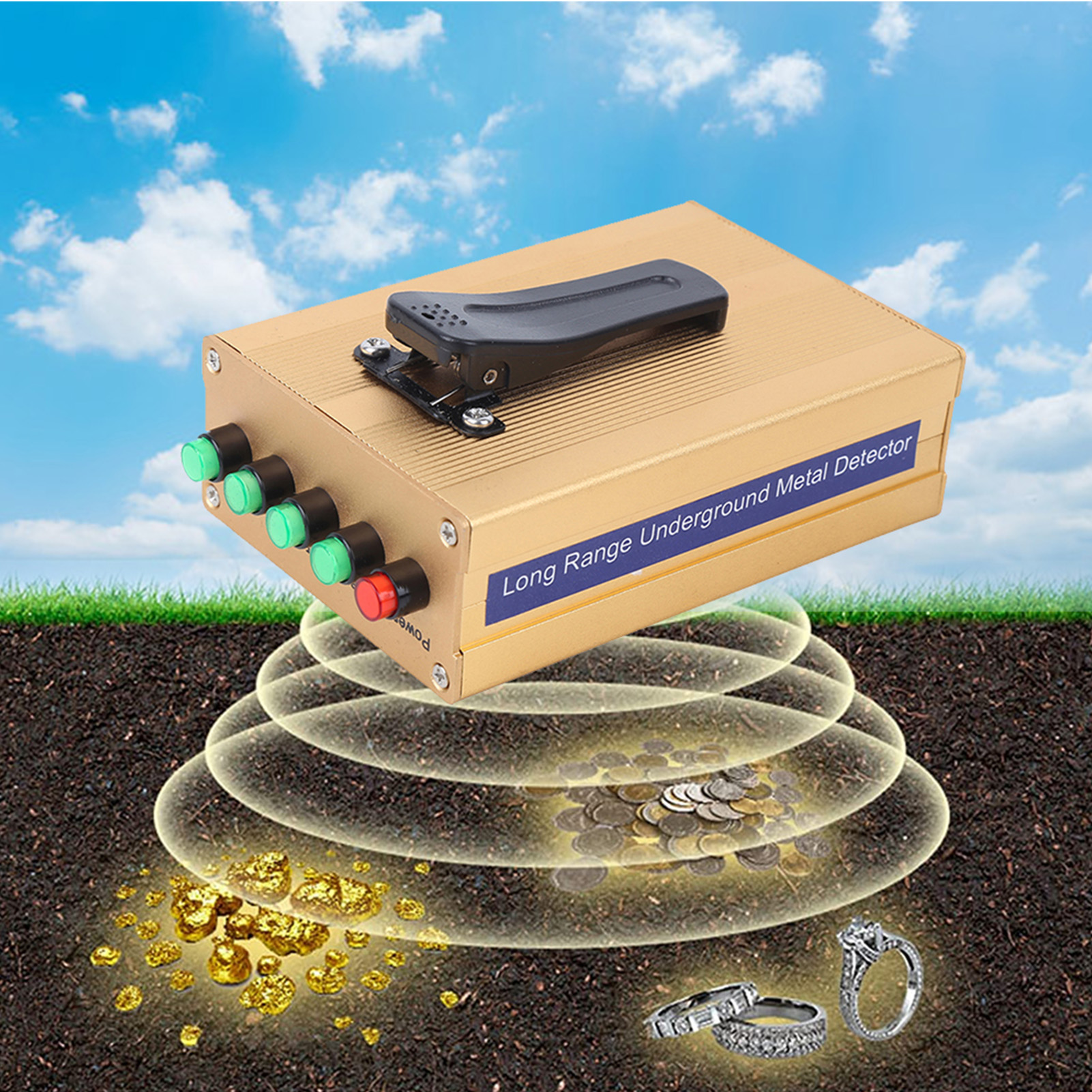 Locator Finder Treasure Scanner 1400meters