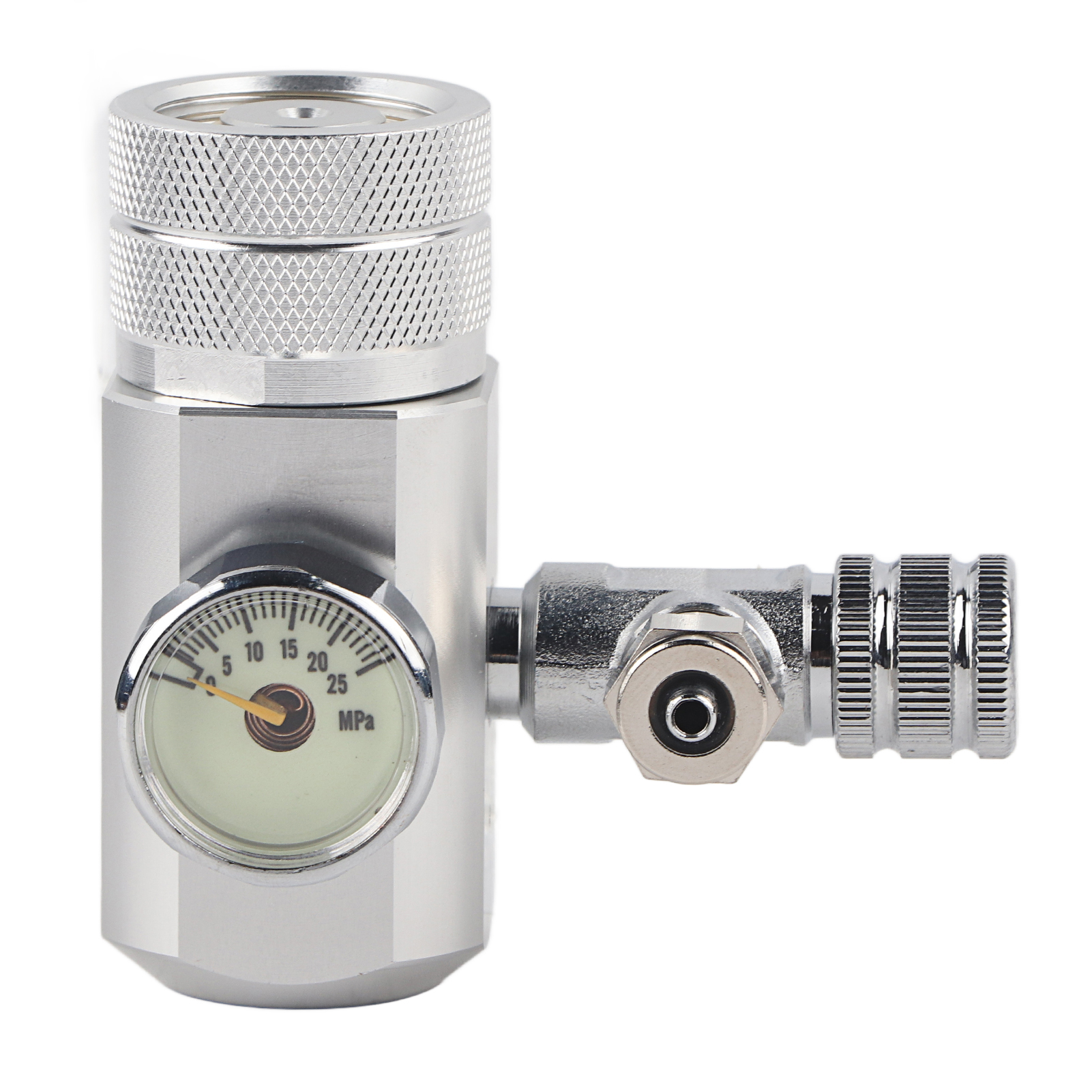 CO2 Regulator Aquarium Big Single Gauge Display