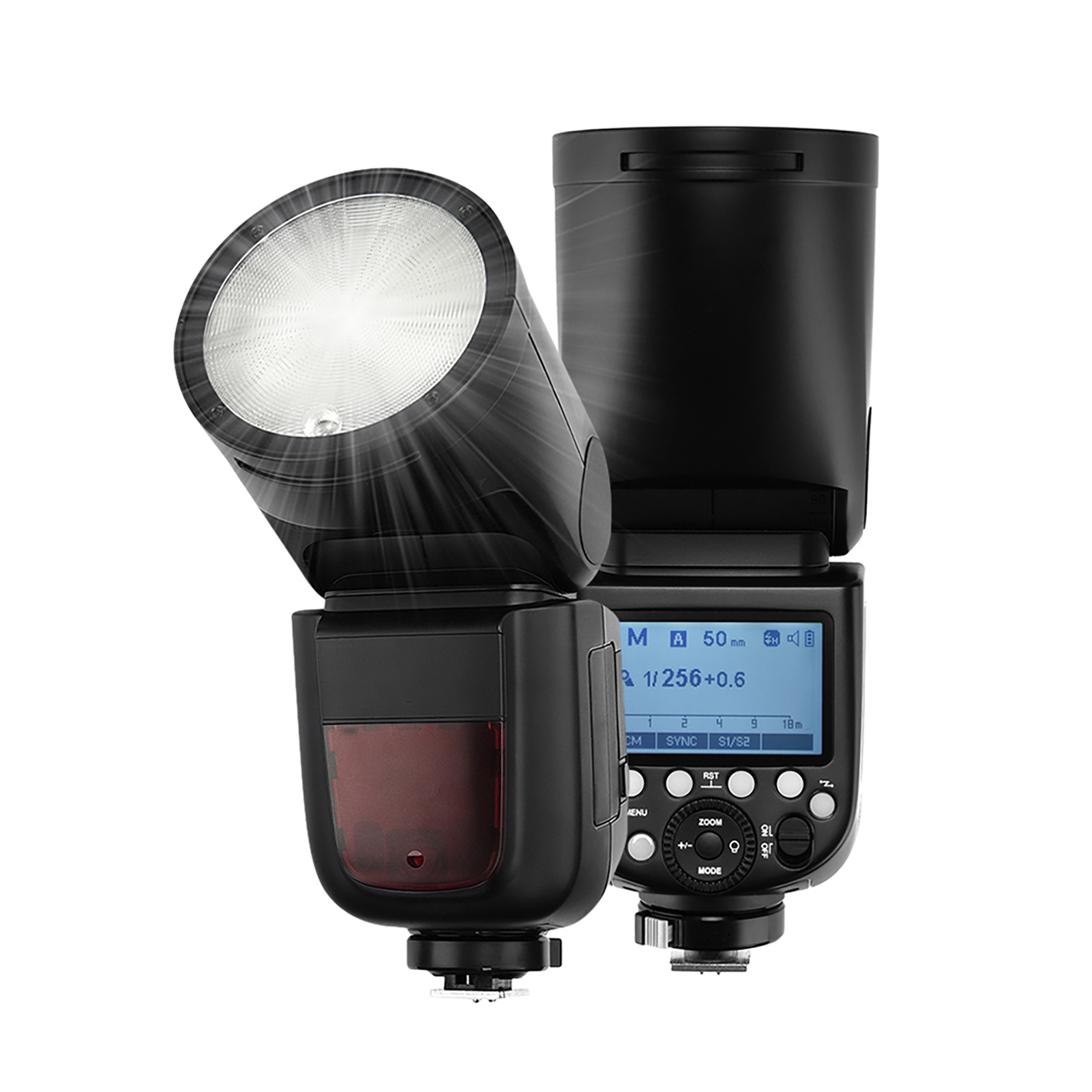 Godox V1C Round Head Camera Flash For 1500D 2.4G Wireless MOXV | eBay