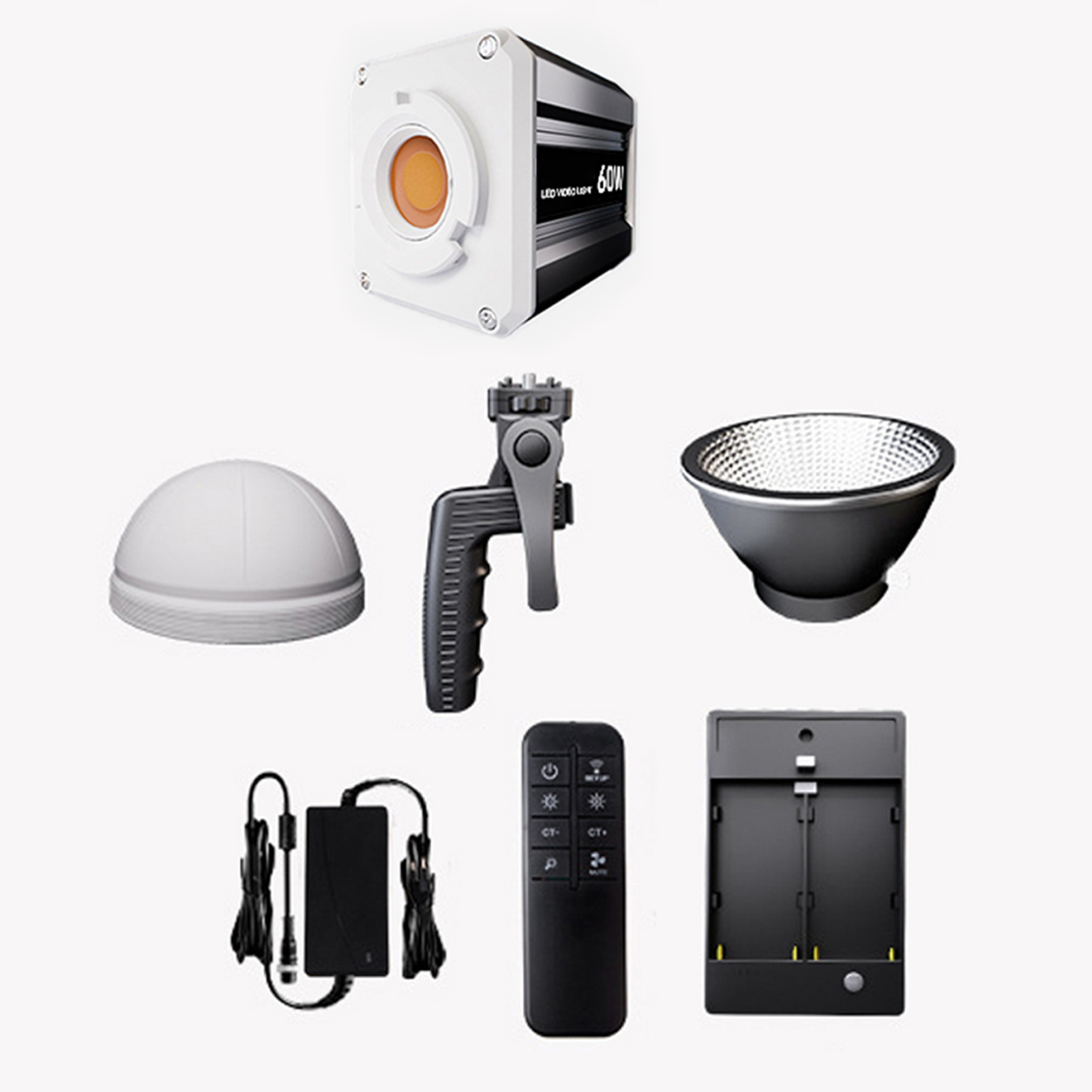 Andoer 60W LED Video Light COB Photography Light With 9 FX Special