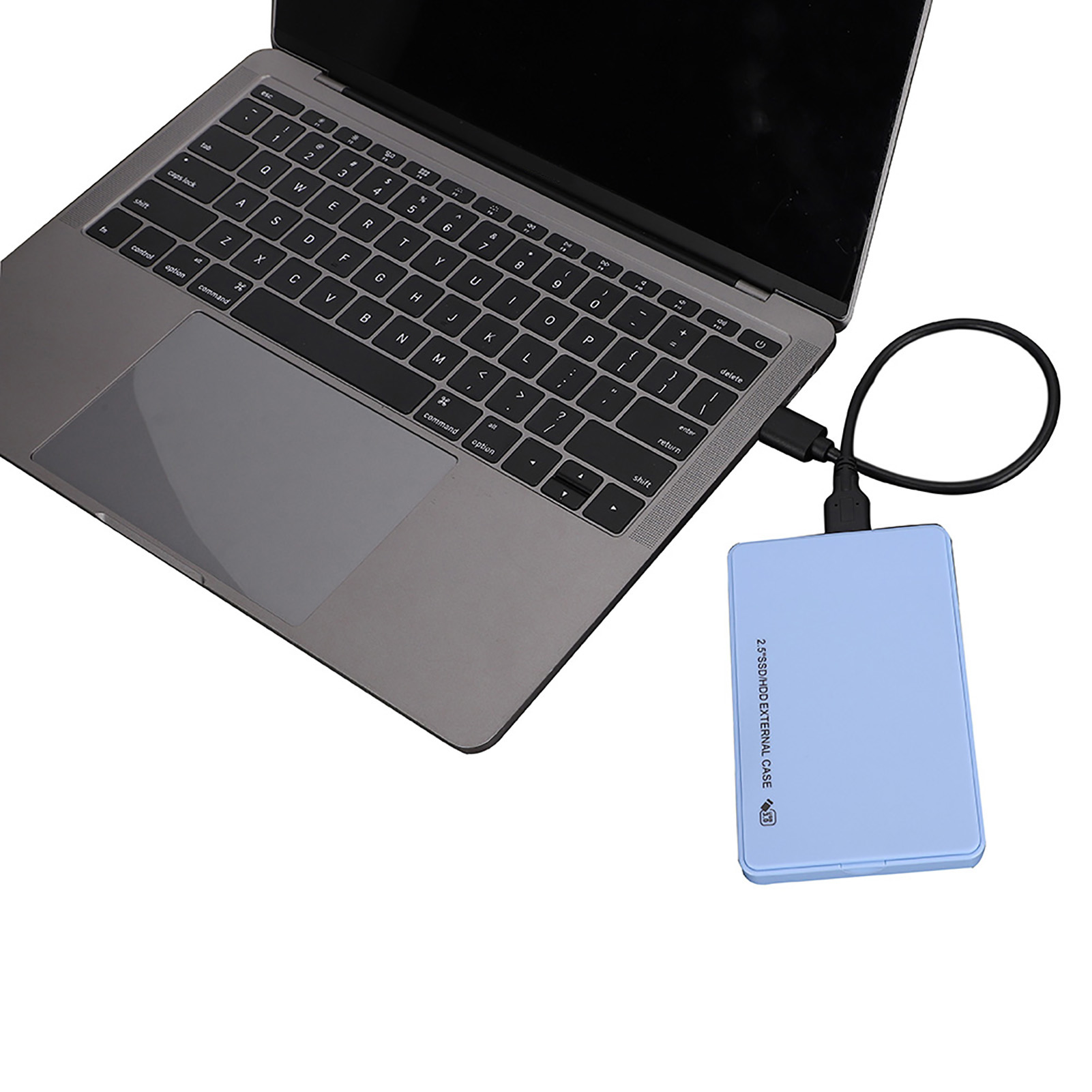 External Hard Drive Disk Enclosure Case USB 3.0 To 2.5 7mm 9.5mm HDD SS FY - Afbeelding 22 van 22