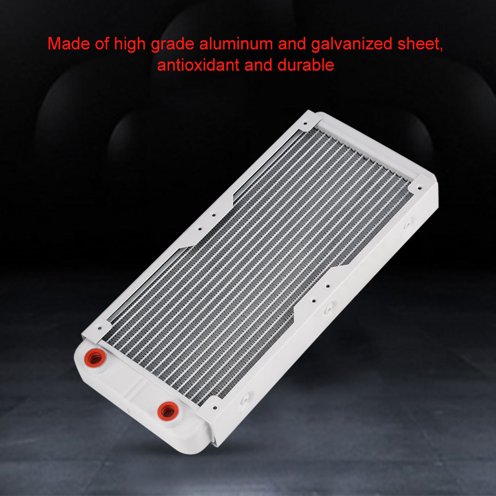 Aluminum Radiator Heat Sink Computer Water Cooling Liquid Heat Exchanger Whit FY - Afbeelding 7 van 11