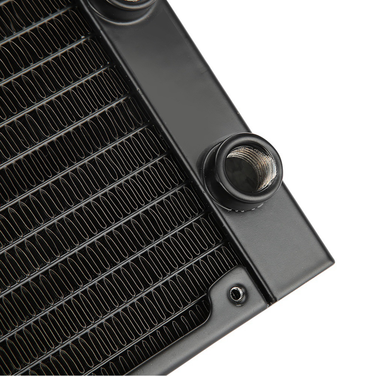 12 Tubes Computer Heat Exchanger G1/4 Thread Water Separator Water Cooler Tub CB - Afbeelding 10 van 16