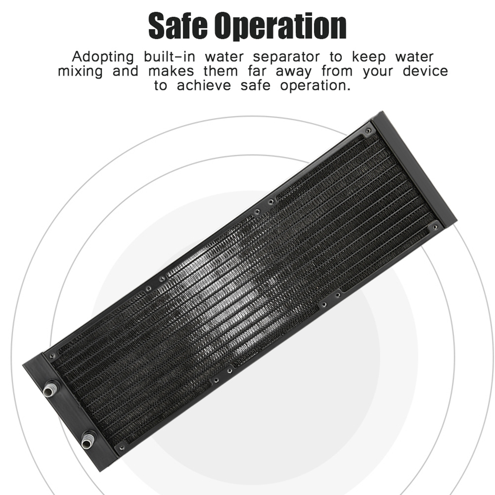 Fast Heat Dissipation PC Heat Exchanger 12 Tubes Computer Heat Exchanger FY - Afbeelding 11 van 17