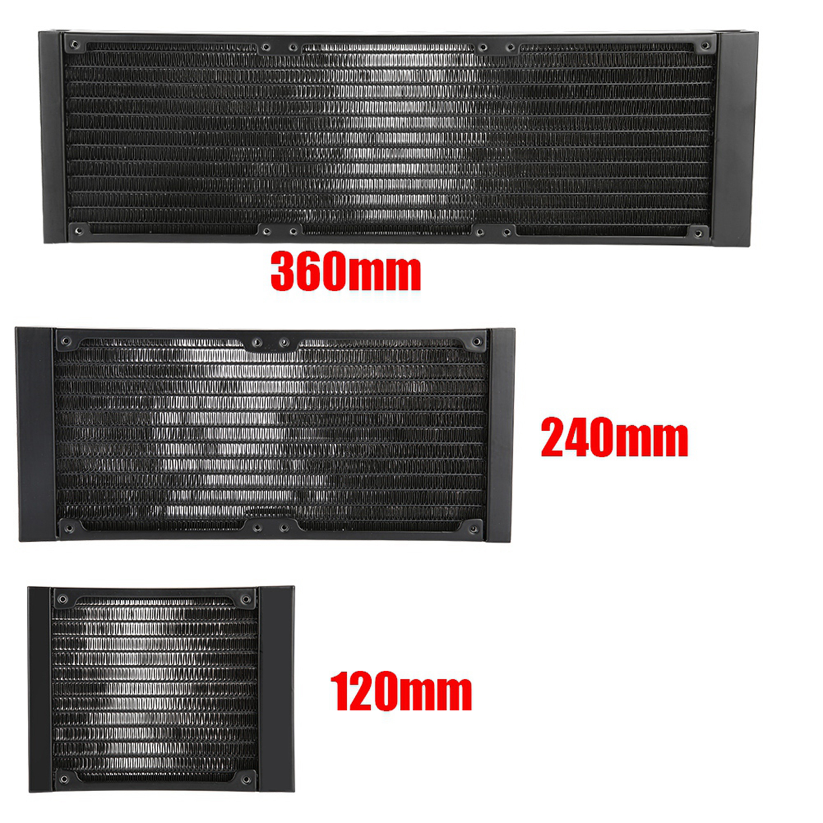 Fast Heat Dissipation PC Heat Exchanger 12 Tubes Computer Heat Exchanger CB - Afbeelding 10 van 17
