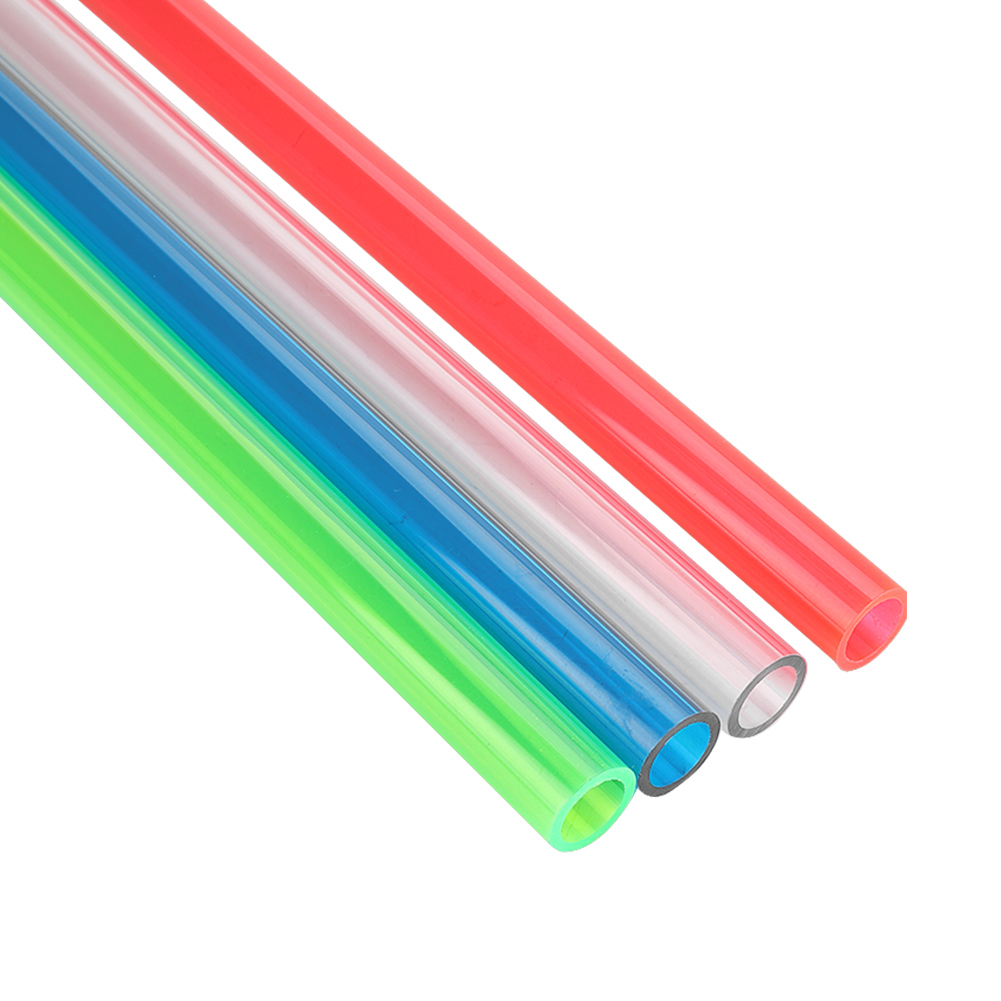 10 Items 1M 10x14MM Colorful Rigid Acrylic Water Cooling Tube Fitting For Com CB - Afbeelding 10 van 18