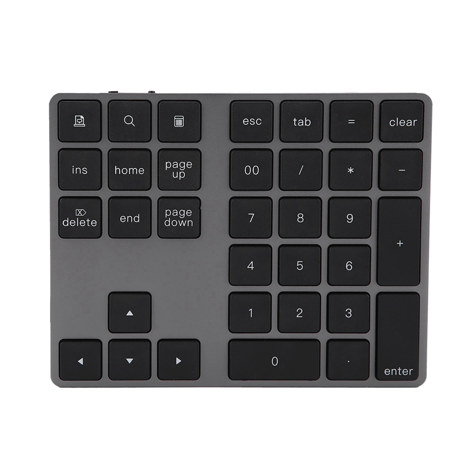 Black 34 Keys Mini Numpad Wireless BT Numeric Keypad For PC NEW - Afbeelding 1 van 7