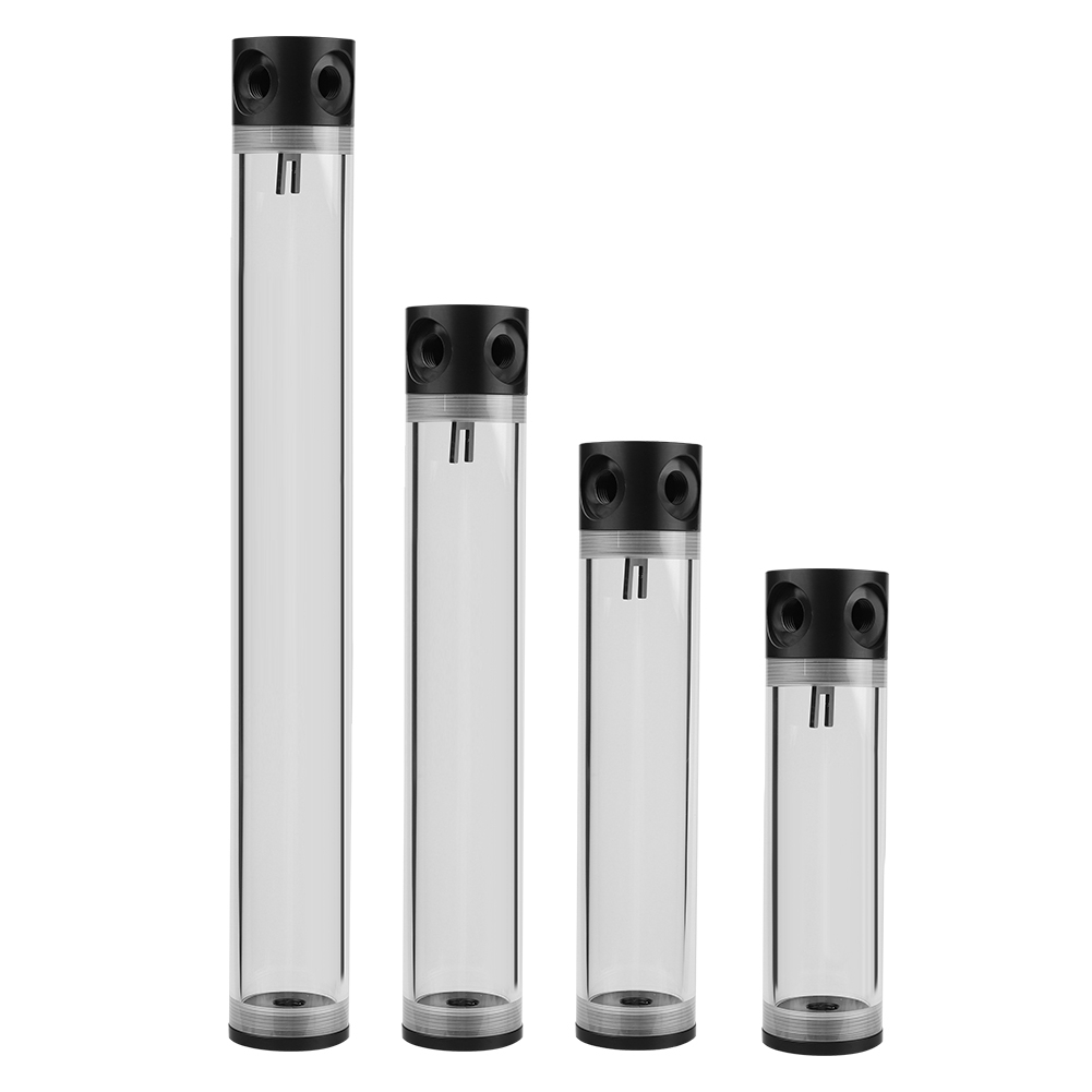 Średnica 50mm G1/4 Gwint Zrób to sam Bardzo długi cylinder Chłodzony wodą zbiornik do Comp SAL - Zdjęcie 17 z 19