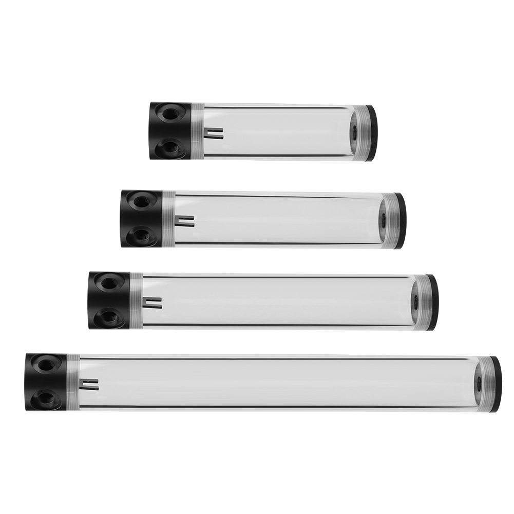 Średnica 50mm G1/4 Gwint Zrób to sam Bardzo długi cylinder Chłodzony wodą zbiornik do Comp SAL - Zdjęcie 11 z 19