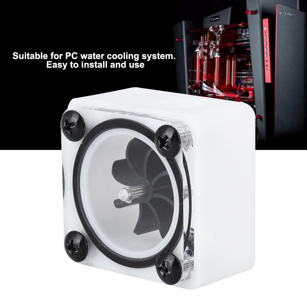 G1/4 Thread Revolving Speed Water Cooling Meter For PC Water Cooling Sys FY - Afbeelding 17 van 17