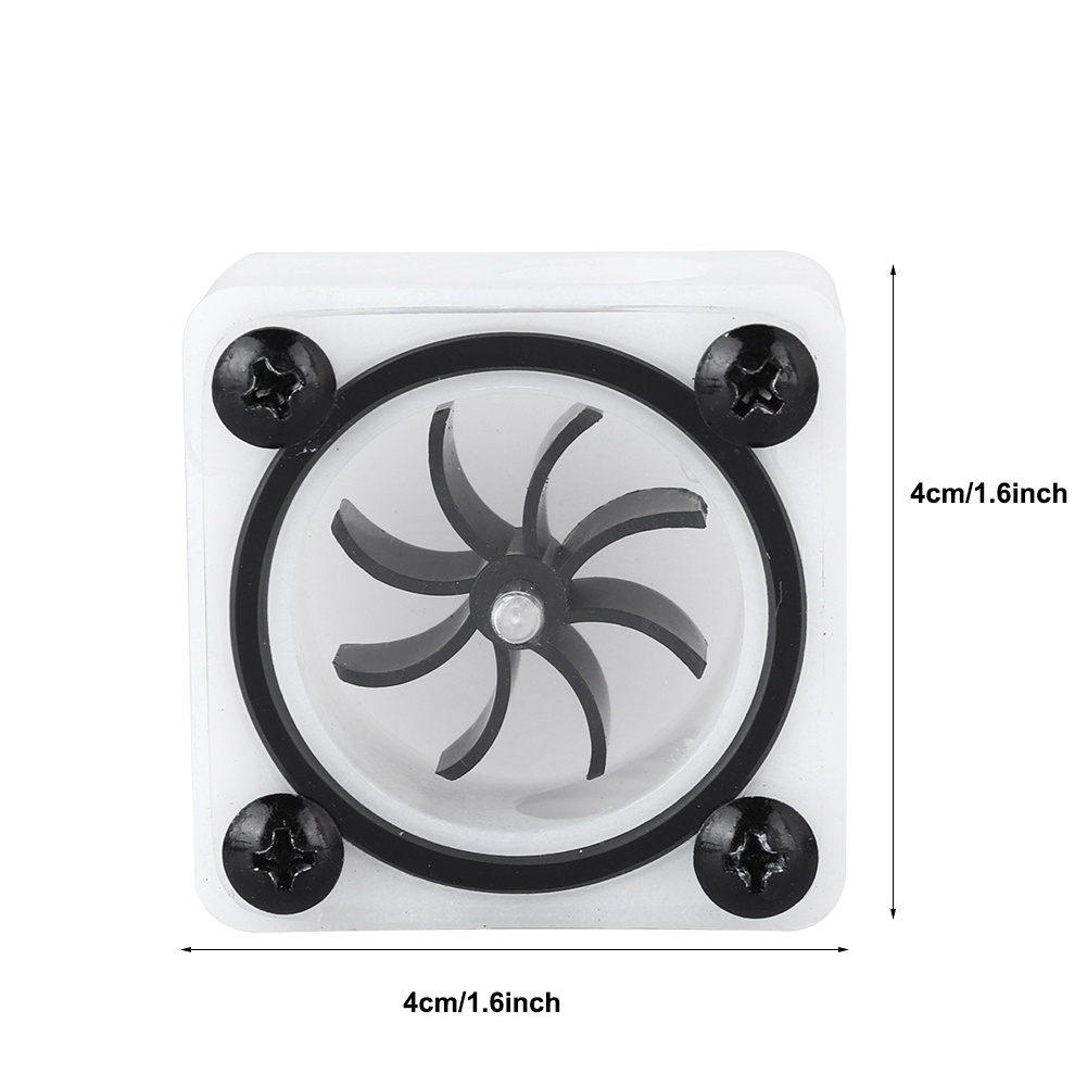 G1/4 Thread Revolving Speed Water Cooling Meter For PC Water Cooling Sys CB - Afbeelding 13 van 17