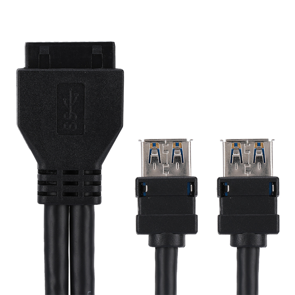 USB3.0 19/20PIN Desktop Front Motherboard Panel Mount Cable With Fixed Feet CB - Bild 8 von 16