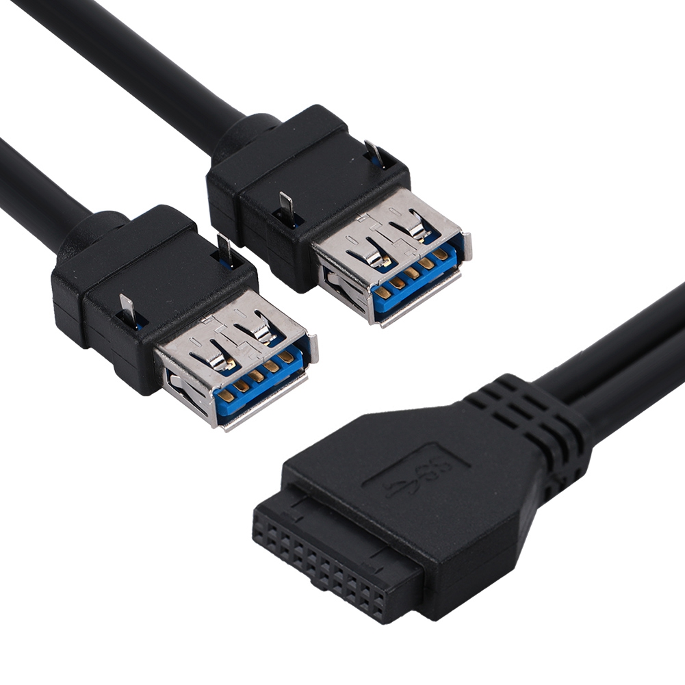USB3.0 19/20PIN Desktop Front Motherboard Panel Mount Cable With Fixed Feet CB - Bild 10 von 16