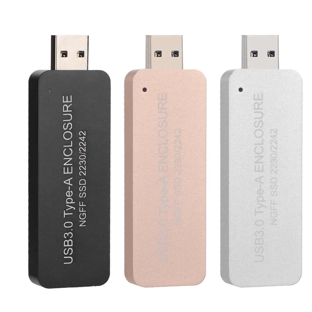 Portable U Disk Type Telescopic USB3.0 Interface External M.2 NGFF SSD Enclos CB - Afbeelding 12 van 16