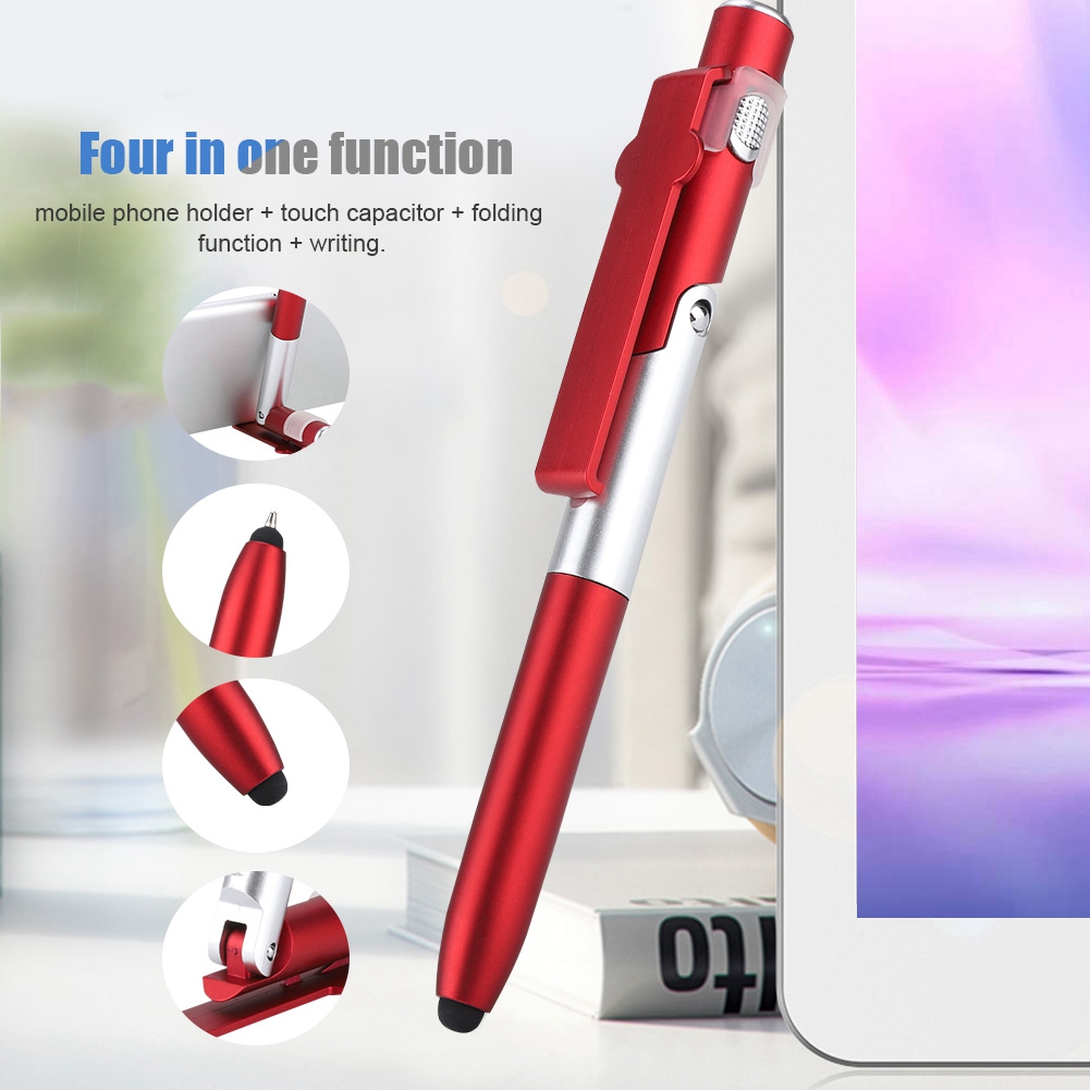 4 In 1 Touch Screen Capacitive Ballpoint Pens With LED Light For Tablet FY - Bild 13 von 17