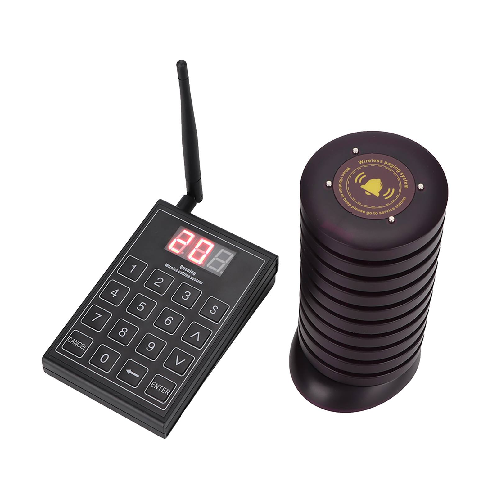 SU 680 Restaurant Wireless Pager System 30 Guest Pager Receiver ZZ1 - Photo 17/18