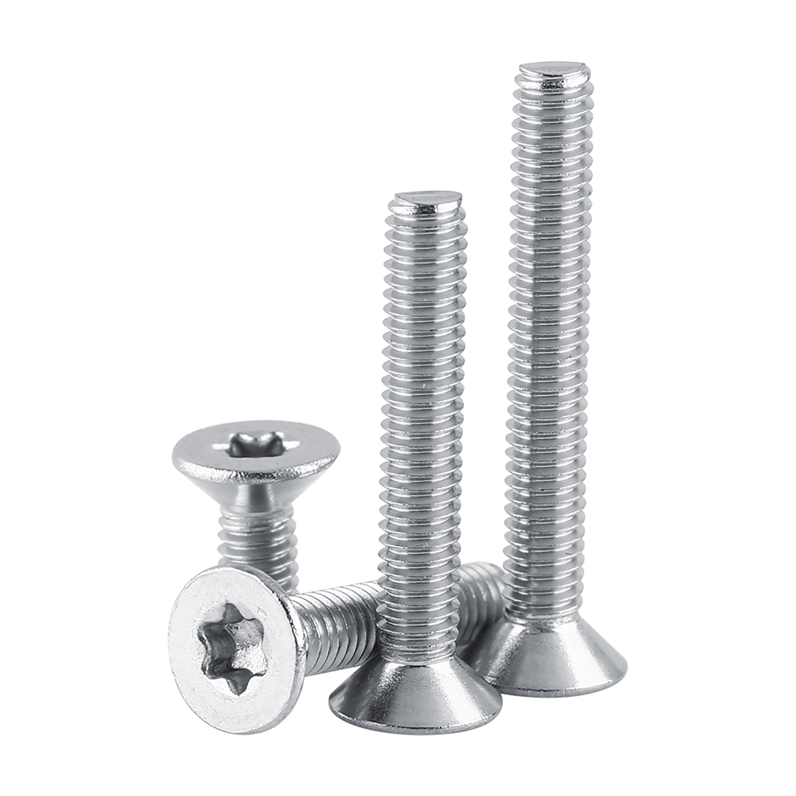 M4 Star Screw Flat Head Pan Head Machine Screw 304 Stainless Steel