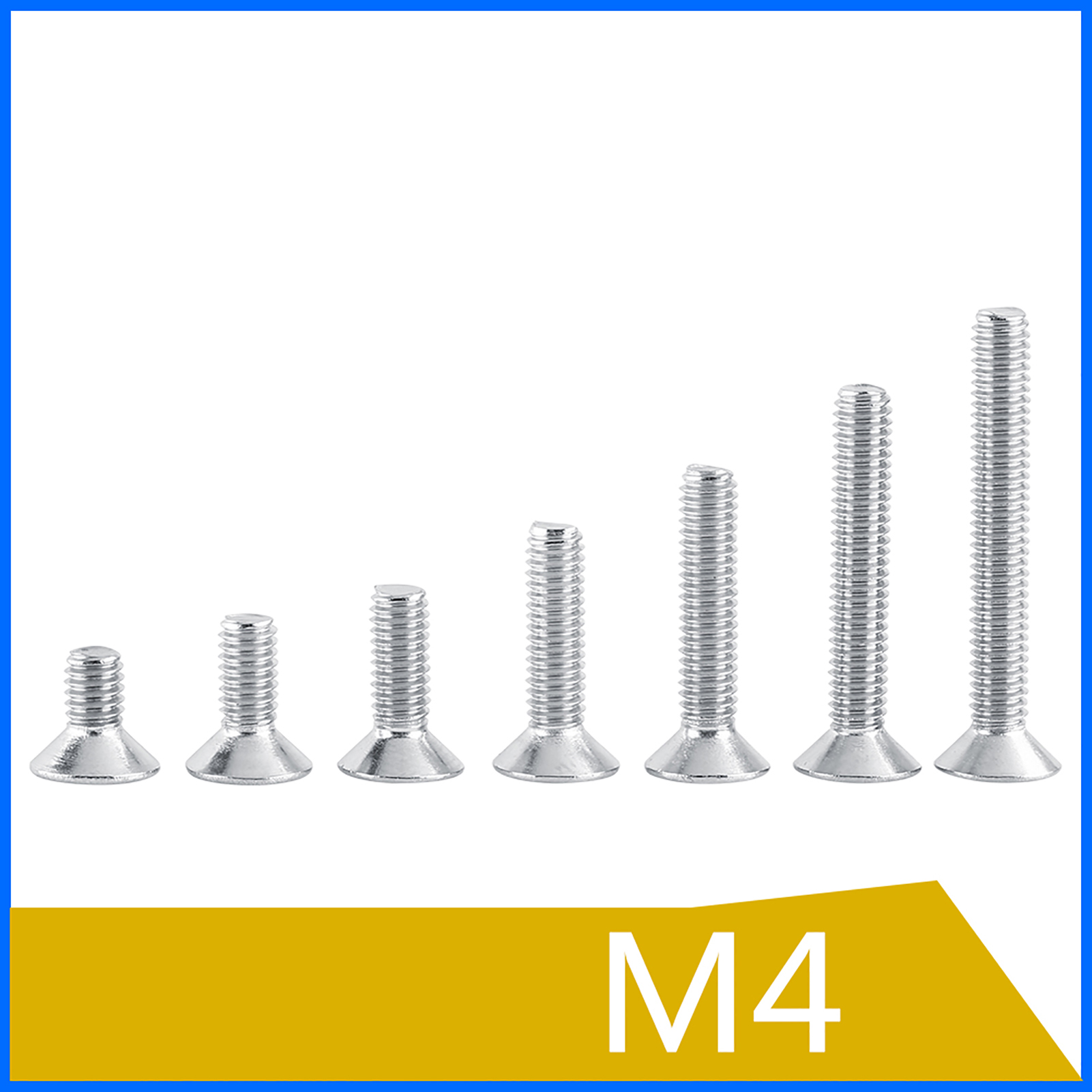 M4 Star Screw Flat Head Pan Head Machine Screw 304 Stainless Steel