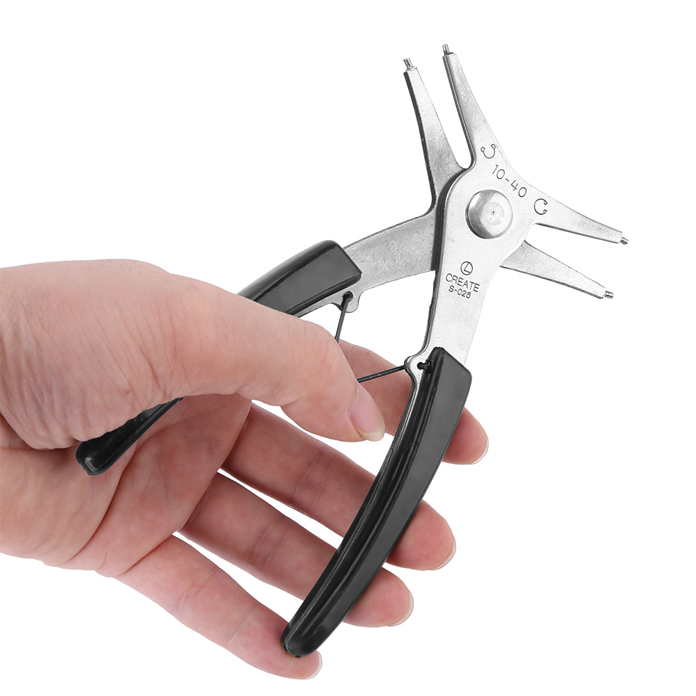 1pc Dual Purpose Circlip Pliers Removing Reassembling Tool For Internal And HLF - Picture 9 of 11