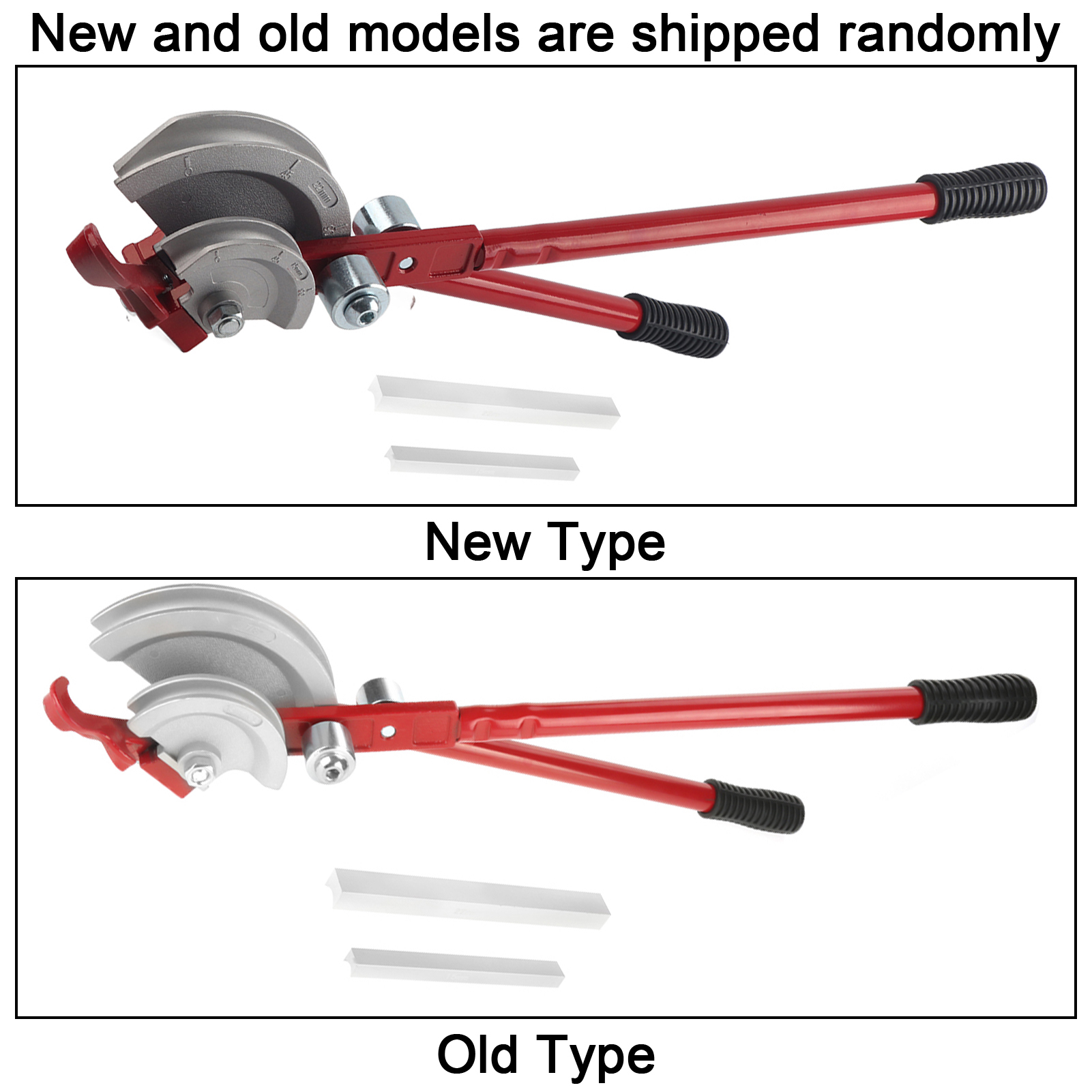 2 In 1 180° Handheld Red Pipe Bender Heavy Duty Tube Bending Tool 15mm/22mm✈ - Bild 7 von 8