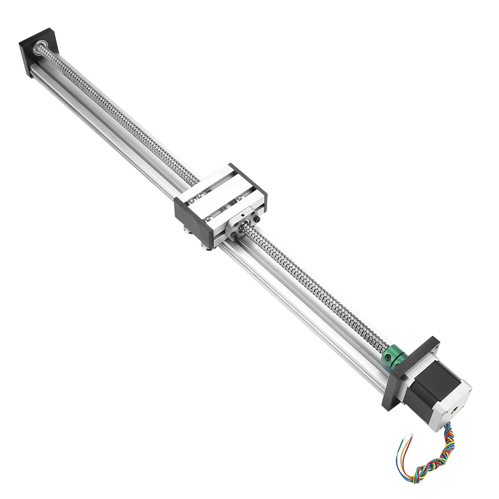 1204 Ball Screw Linear Slide Long Stage Actuator Stroke 500mm 42 ...