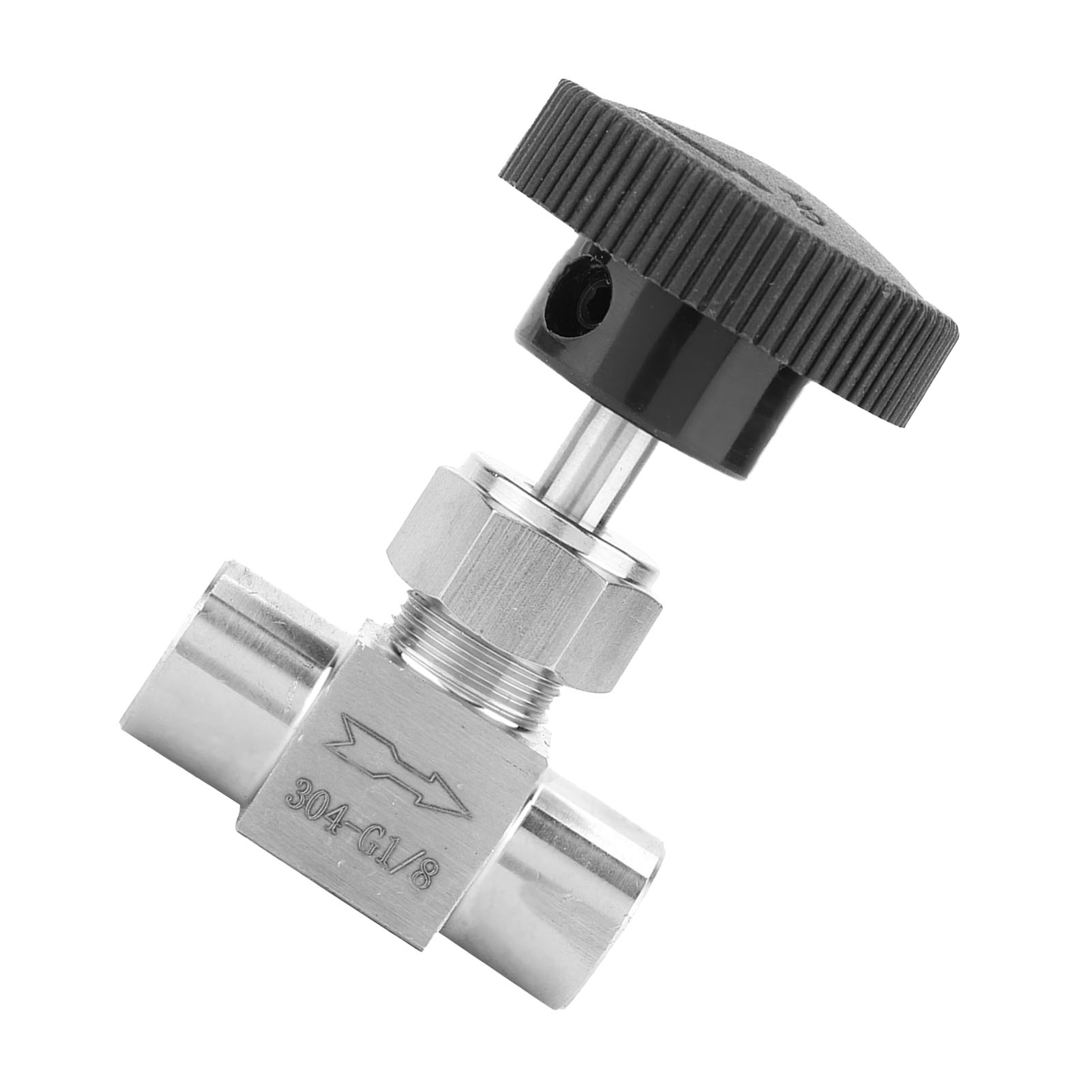 BSPP Stainless Steel Straight Needle Valve for Water Transmission Gas Oil - Picture 10 of 13