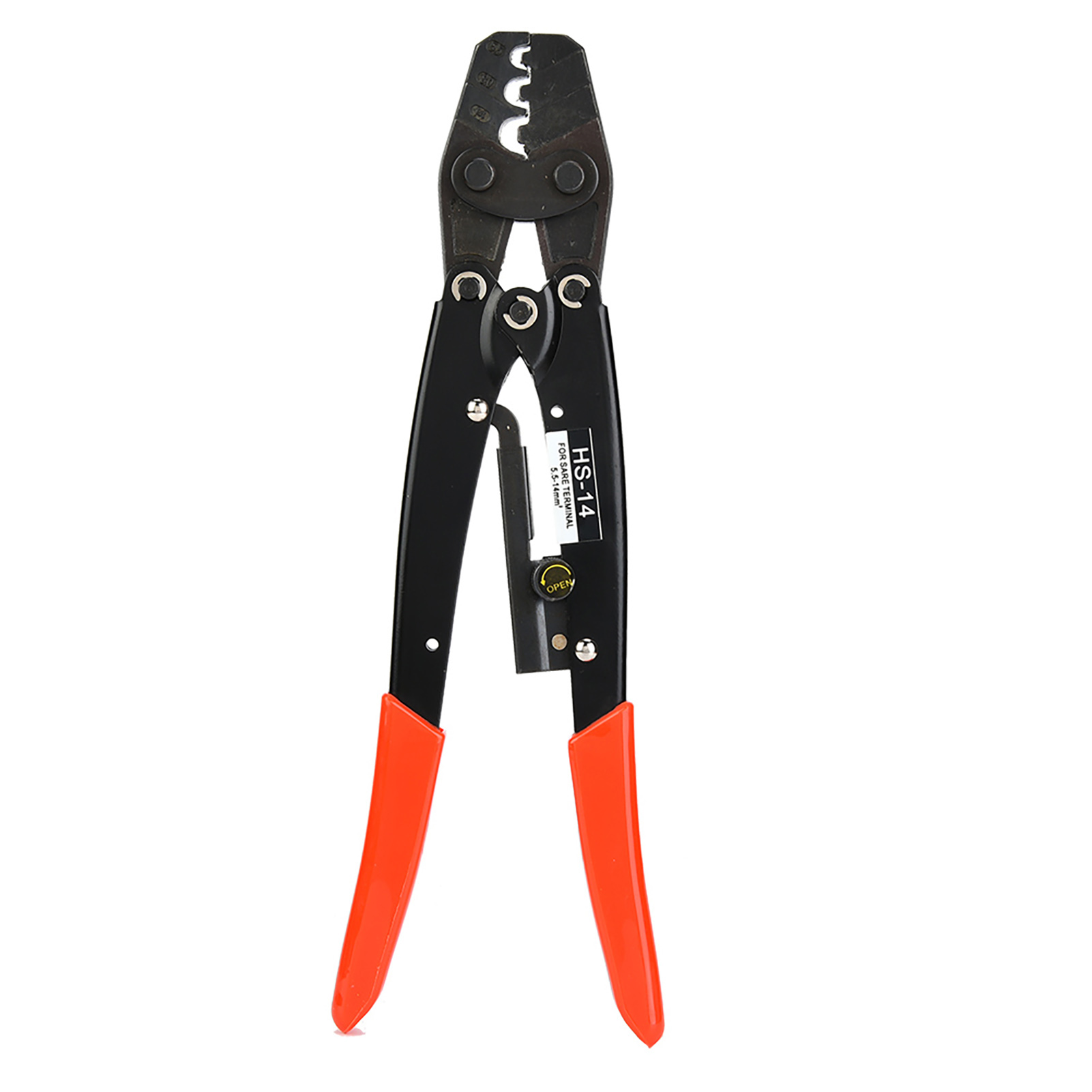 HS14 Cold Pressed Terminal Crimp Pliers 5.514mm 176 AWG Crimper For Bare