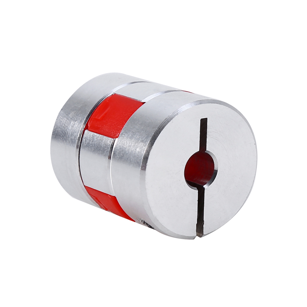 6.35mm X 10mm Plum Shaft Coupling CNC Stepper Motor Encoder Coupler ...