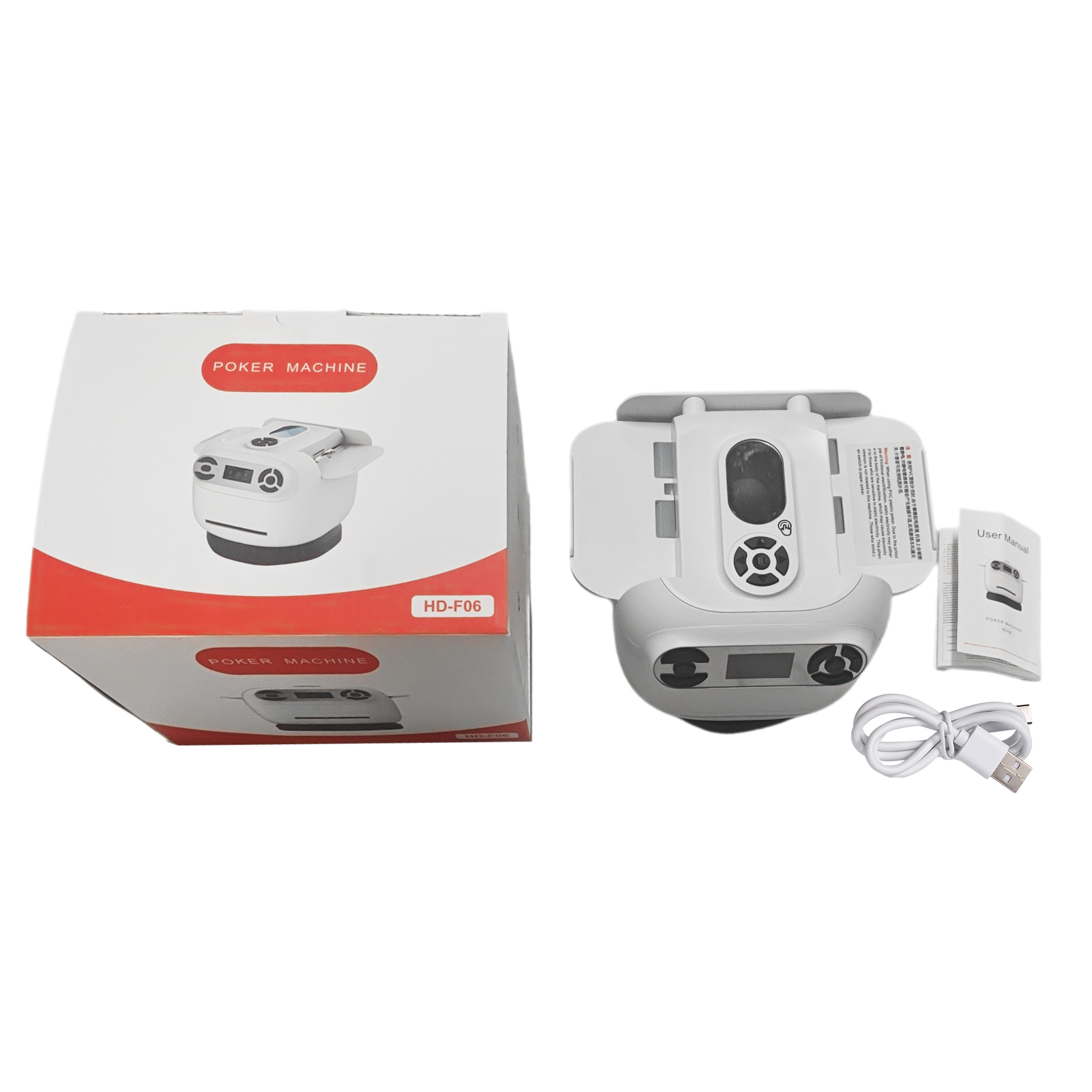 Automatic Card Shuffler And Dealer Machine 360 Degree