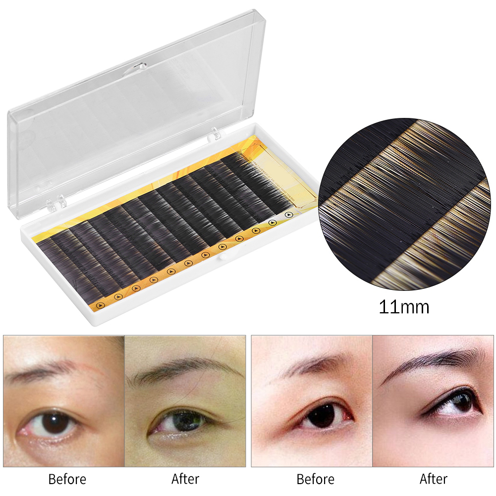 Natural False Eyebrow Extension Fake Eyebrow Enhancer Individual Eyebrows - Picture 14 of 15