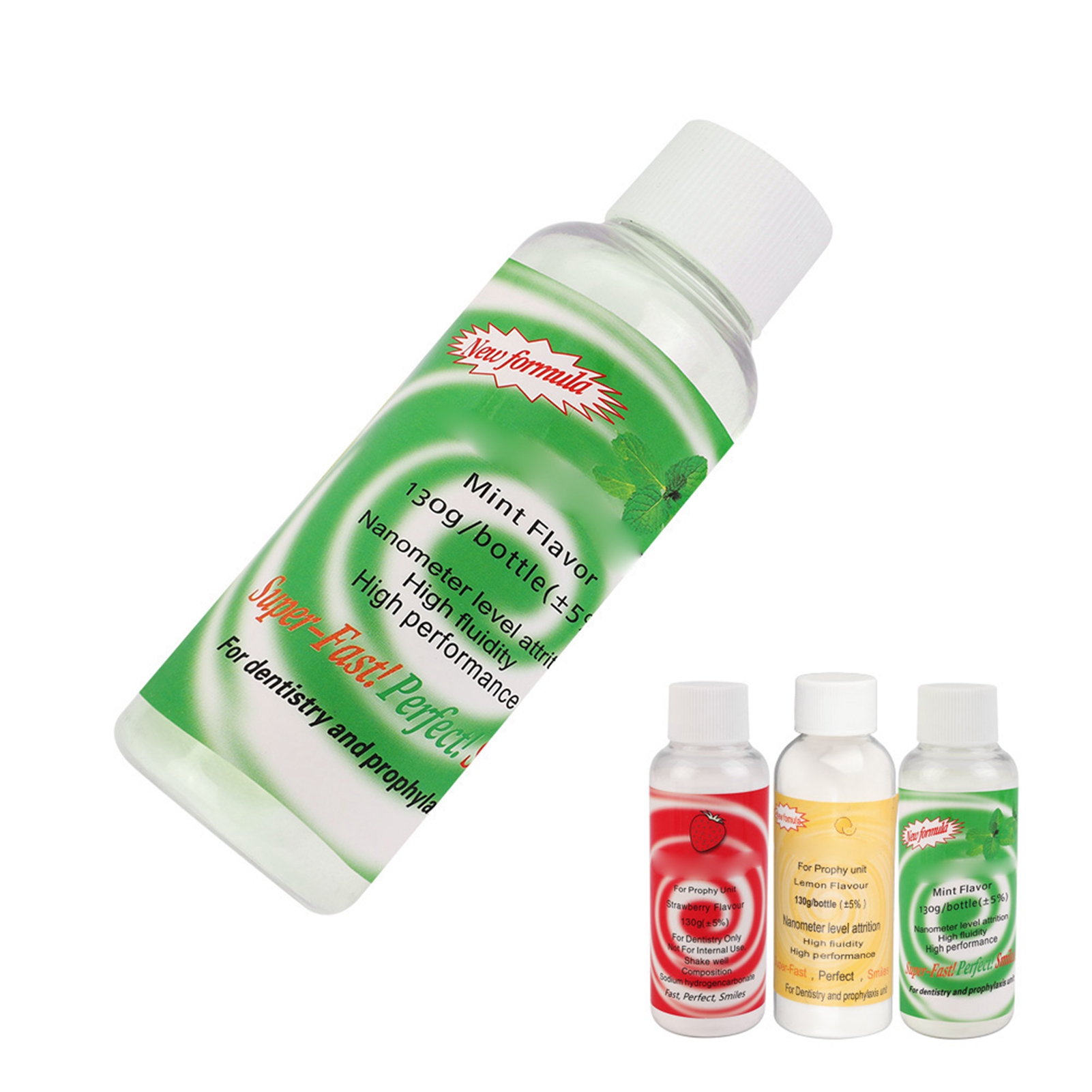 Flavours Dental Cleaning Powder Prophy Mate Air jet Polisher Powder Strawberry - Picture 9 of 14