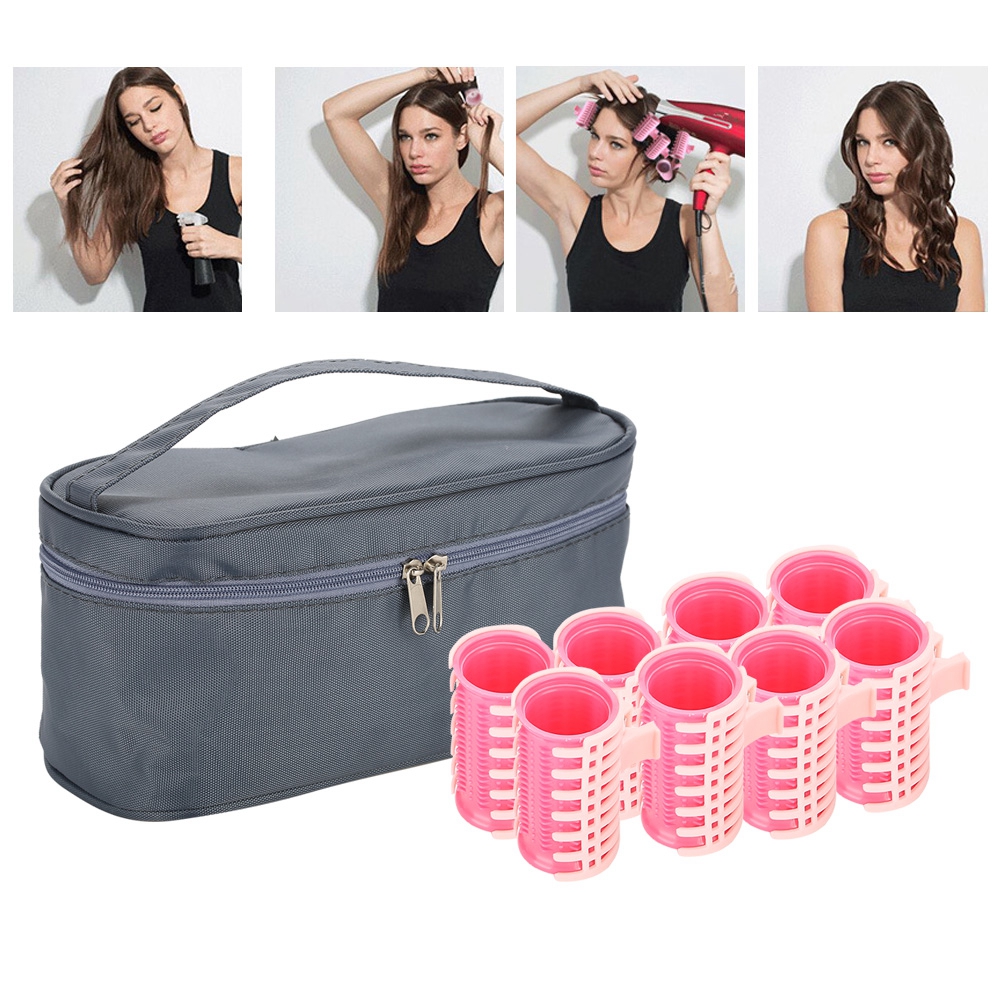 Rullo arricciacapelli plastica resistente al calore grande impugnatura manuale styling capelli troppo HAO - Foto 21 di 23