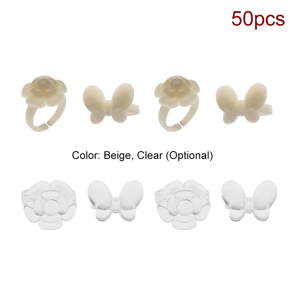 50Pcs/Set Nail Chart Ring Flower / Manicure Gel Color Display Tool OMO - Picture 17 of 21