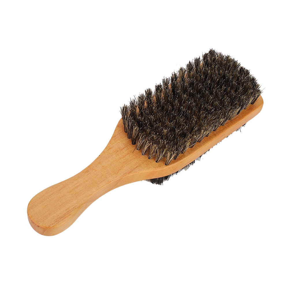 Doppia Faccia Barba Forma Pennello Pettine Capelli Pettine Olio Pettine Per Uomo - Foto 14 di 18