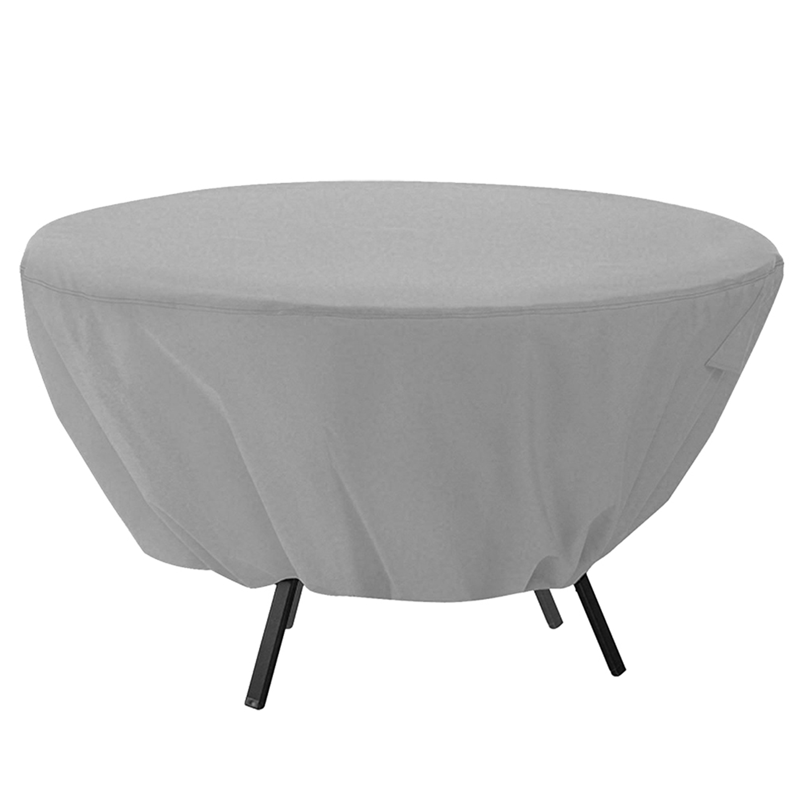 Round Table Dust Cover Outdoor Waterproof Garden Patio Furniture Covers