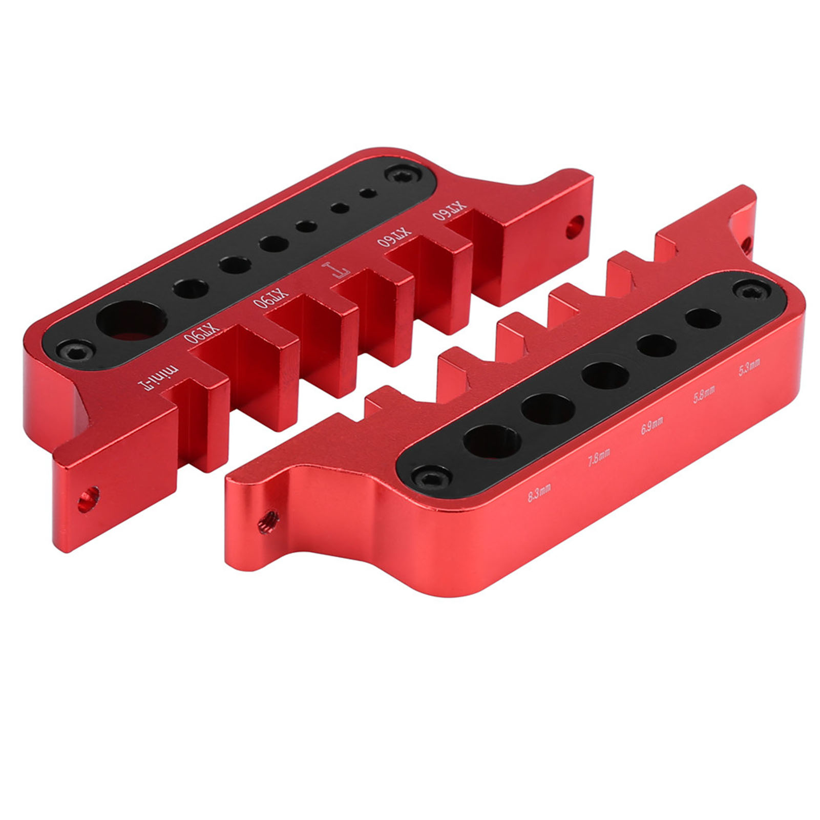 Buddy RC RC Connector Soldering Station Jig Aluminum Welding Soldering Jig For XT60 XT90 Connector Solder Station Jig, Red - View #4