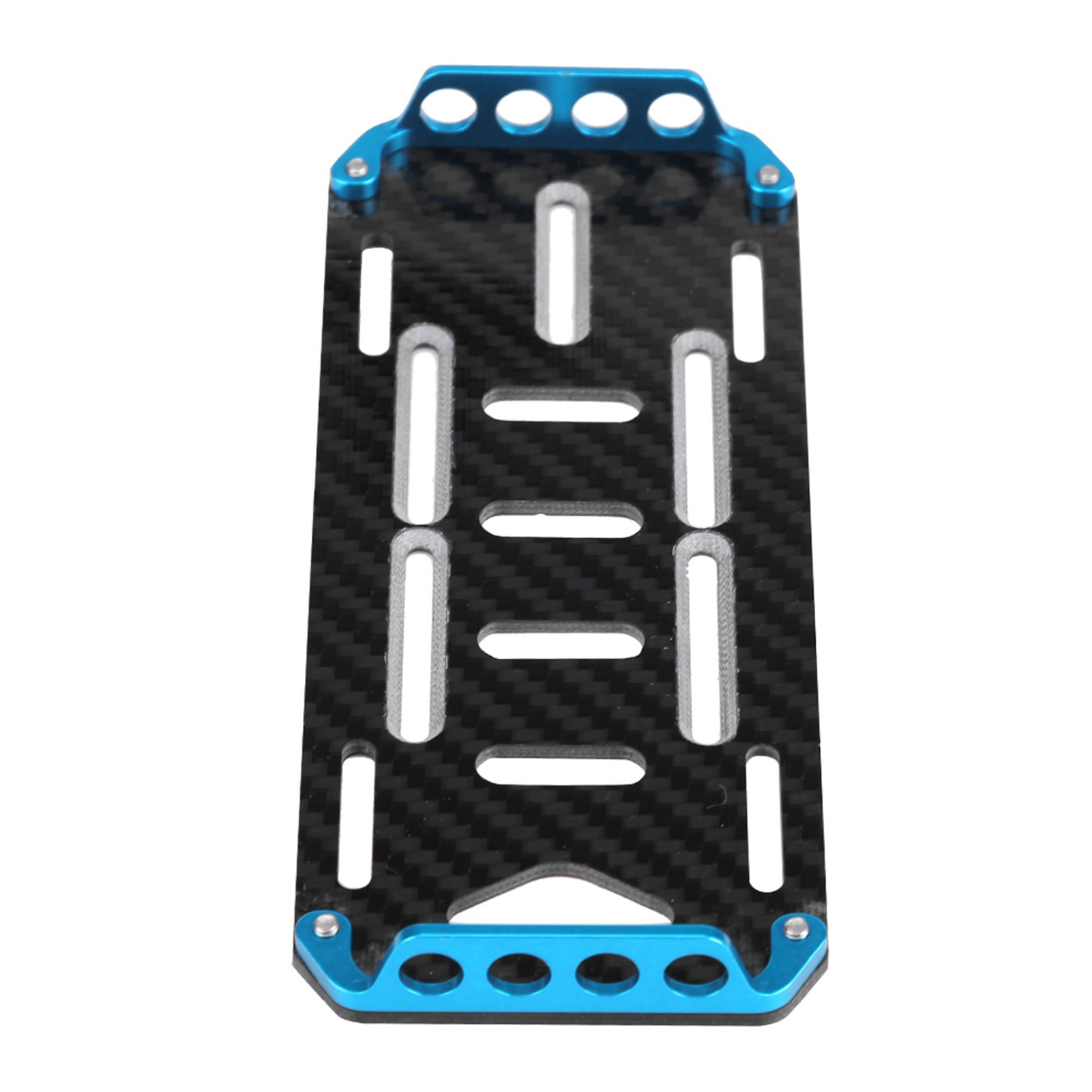 RC Battery Mount Plate Aluminium Alloy Carbon Fiber for 1/10 RC Car Climbing Car - Picture 15 of 17