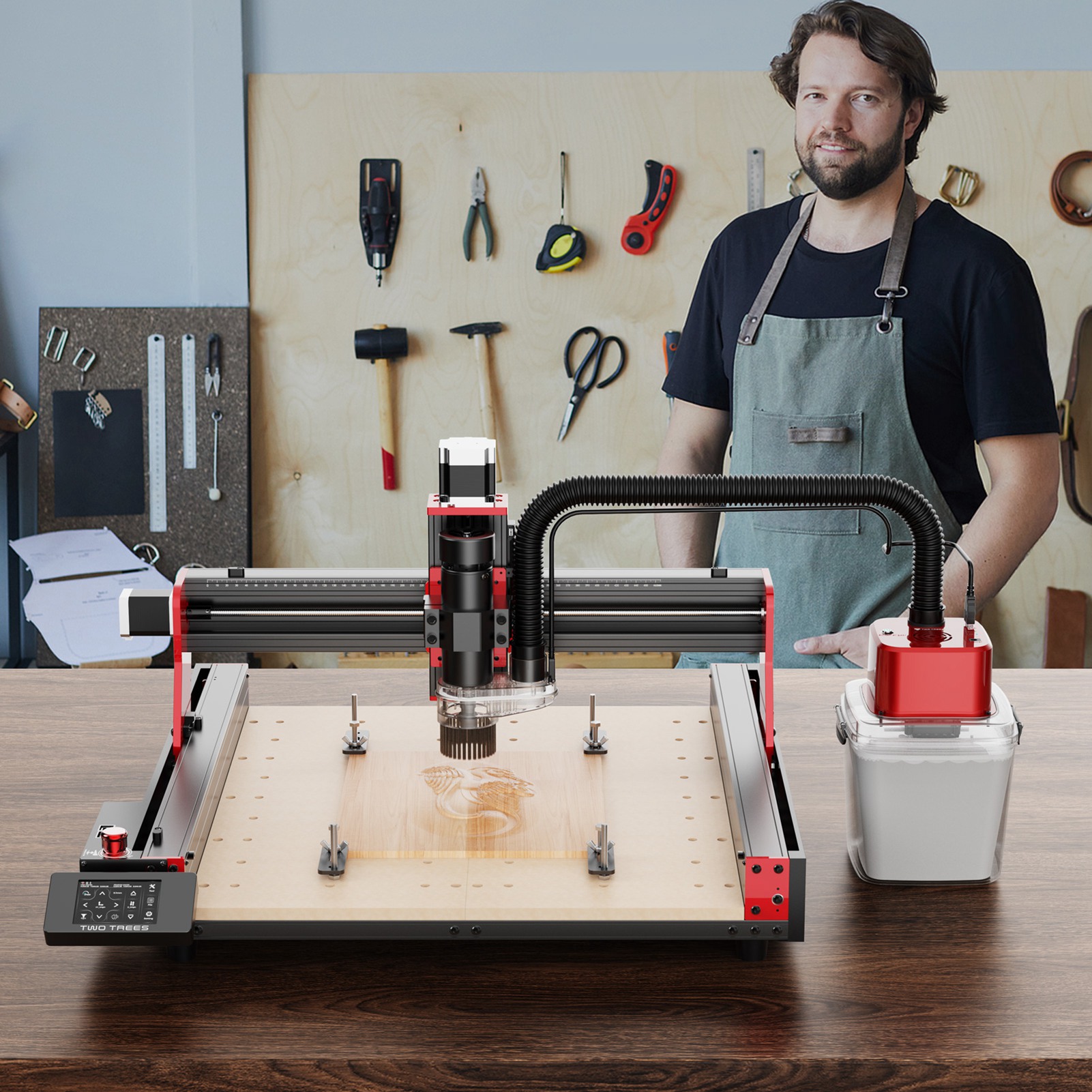 CNC Vacuum Cleaner (M1) Kit For Twotrees TTC450/TTC450 PRO CNC