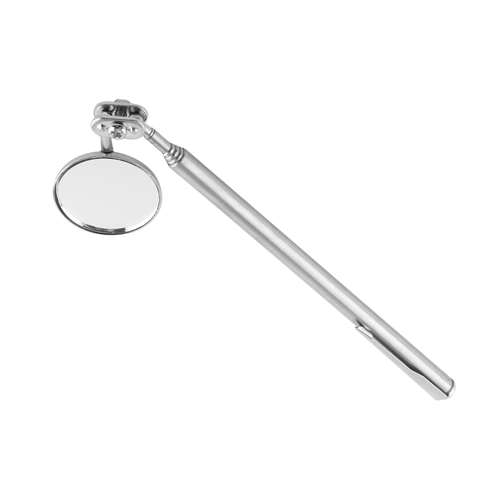 Car Telescopic Inspection Mirror Extending Detection Round Lens Hand Tool